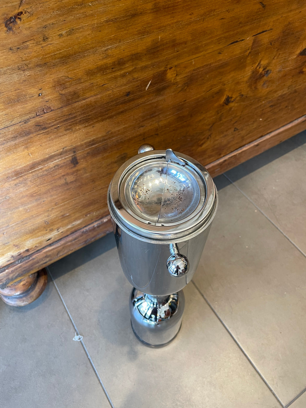 Posacenere cromato Design anni ‘70