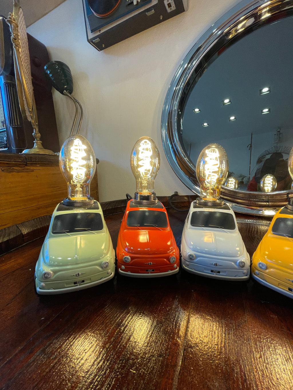 Lampada touch Fiat 500