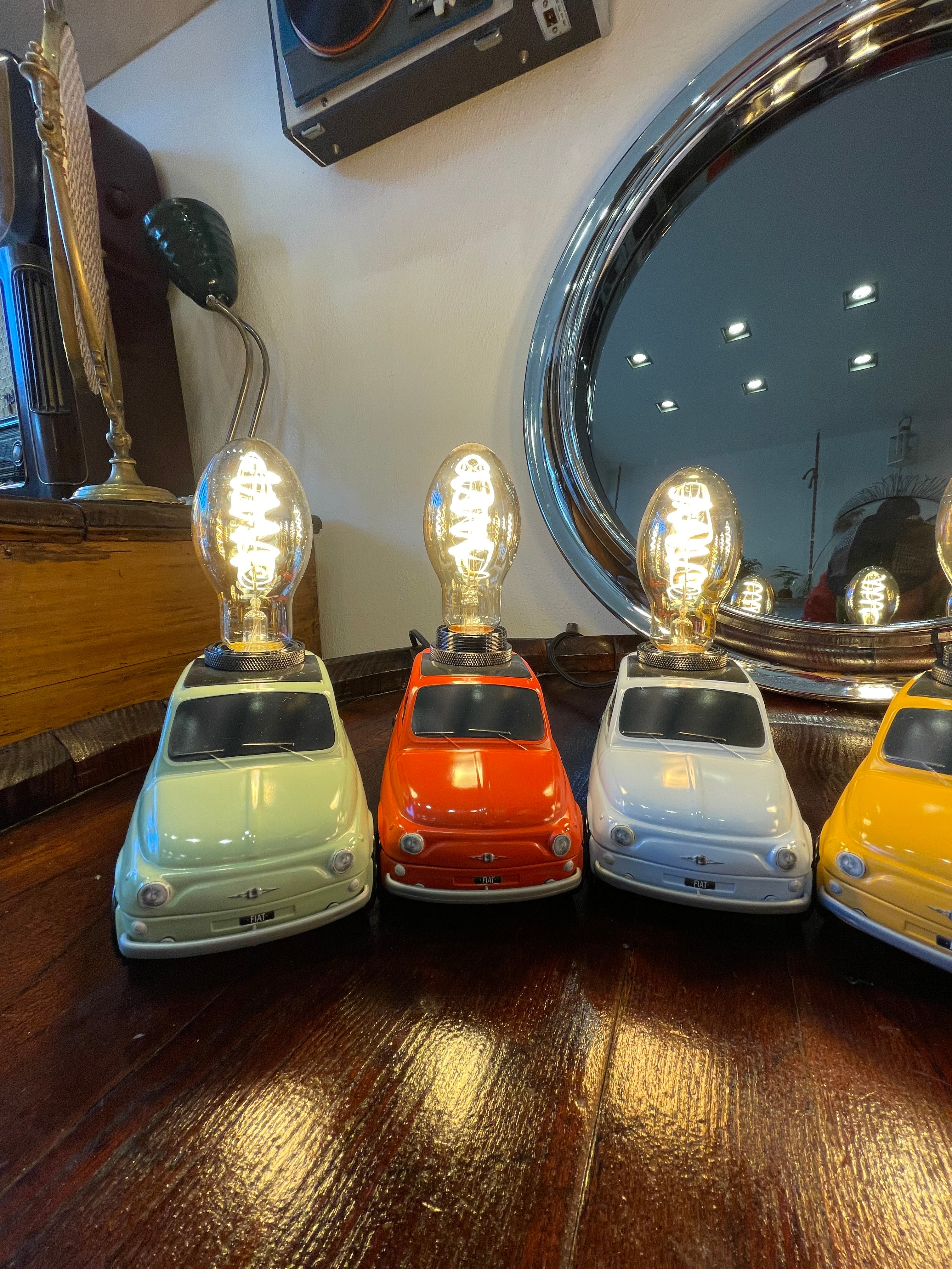 Lampada touch Fiat 500