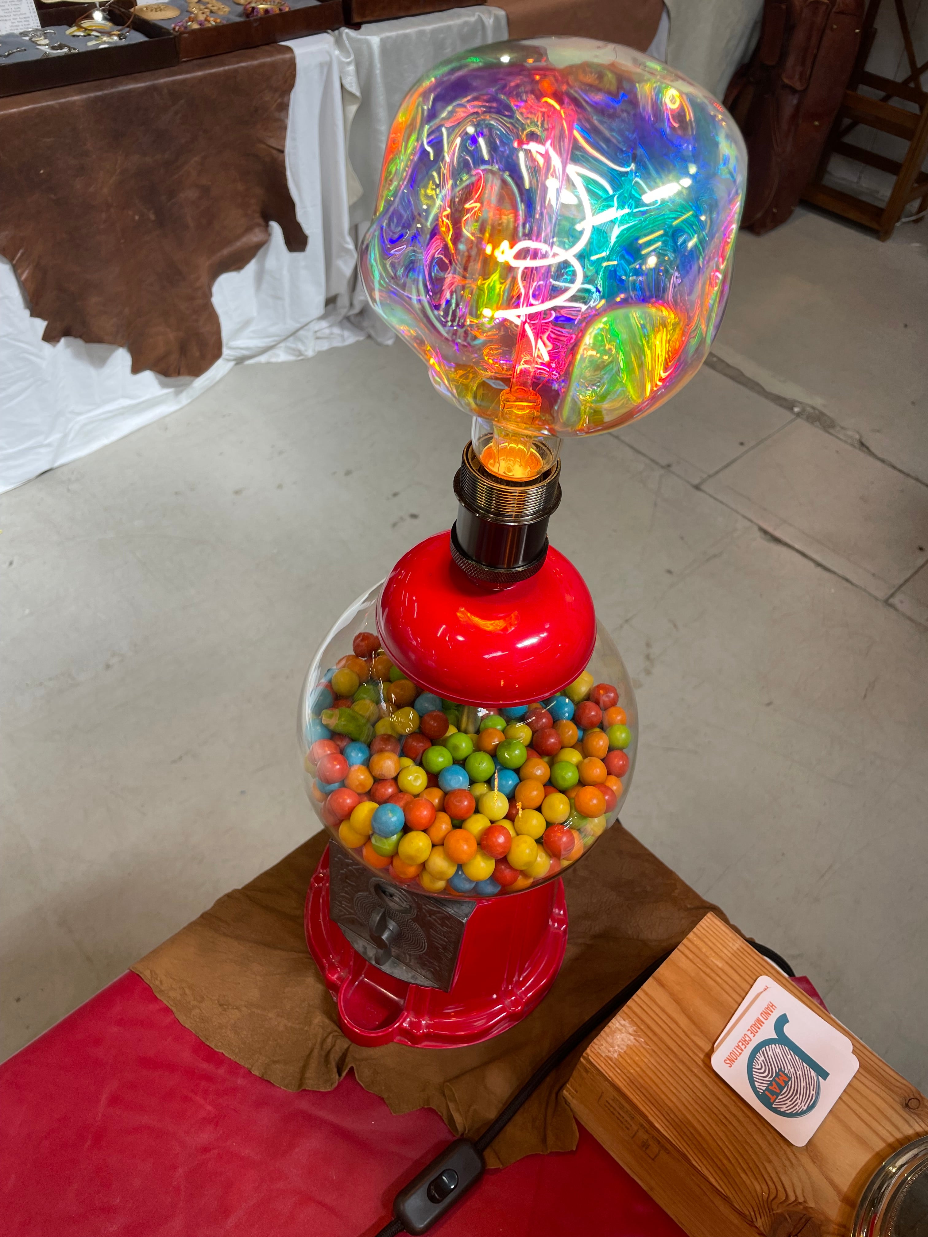 Lampada touch Gumball Machine