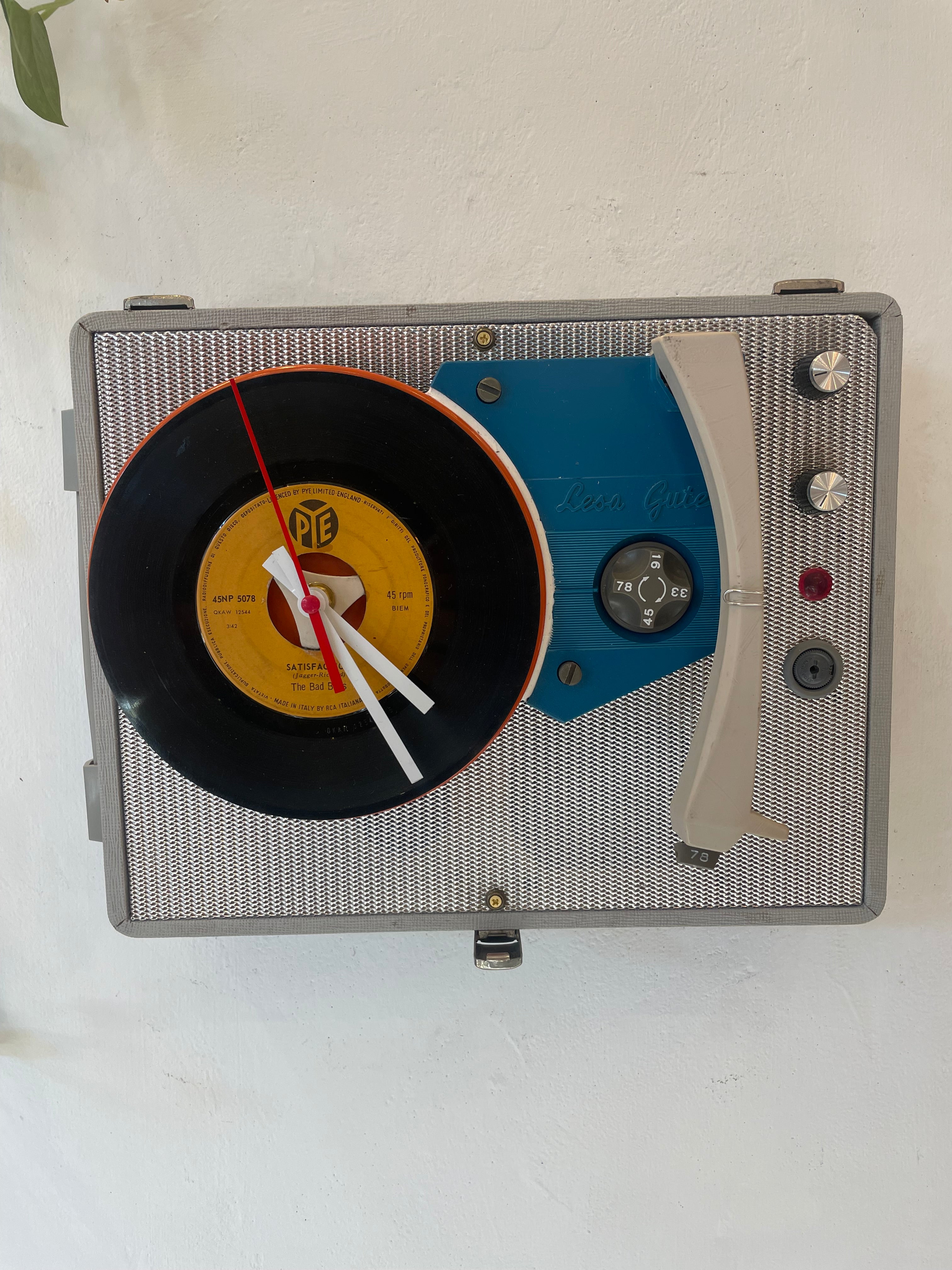 Orologio Fonovaligia Anni ‘60 Lesa Gutex - Pezzo Unico