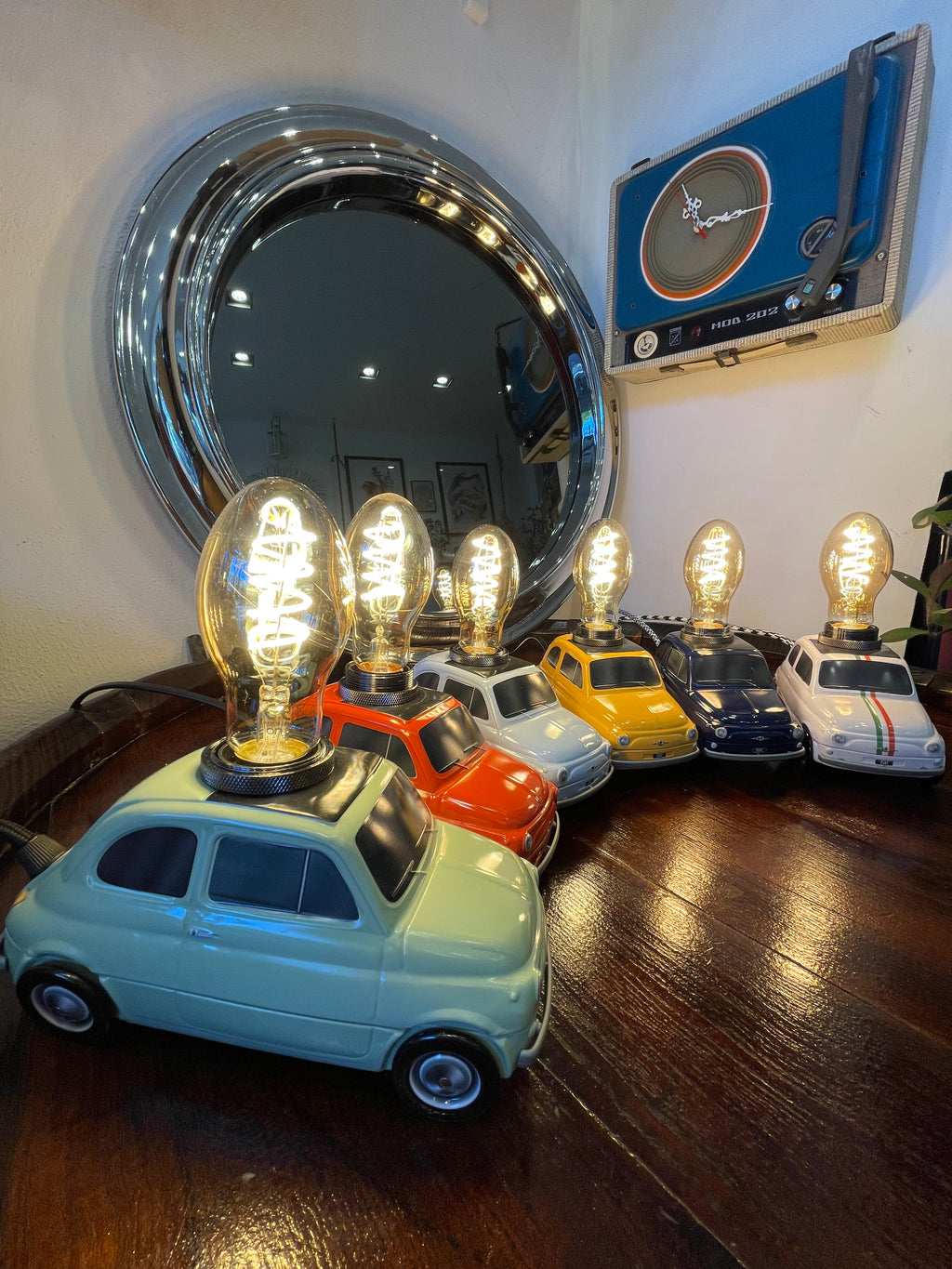 Lampada touch Fiat 500