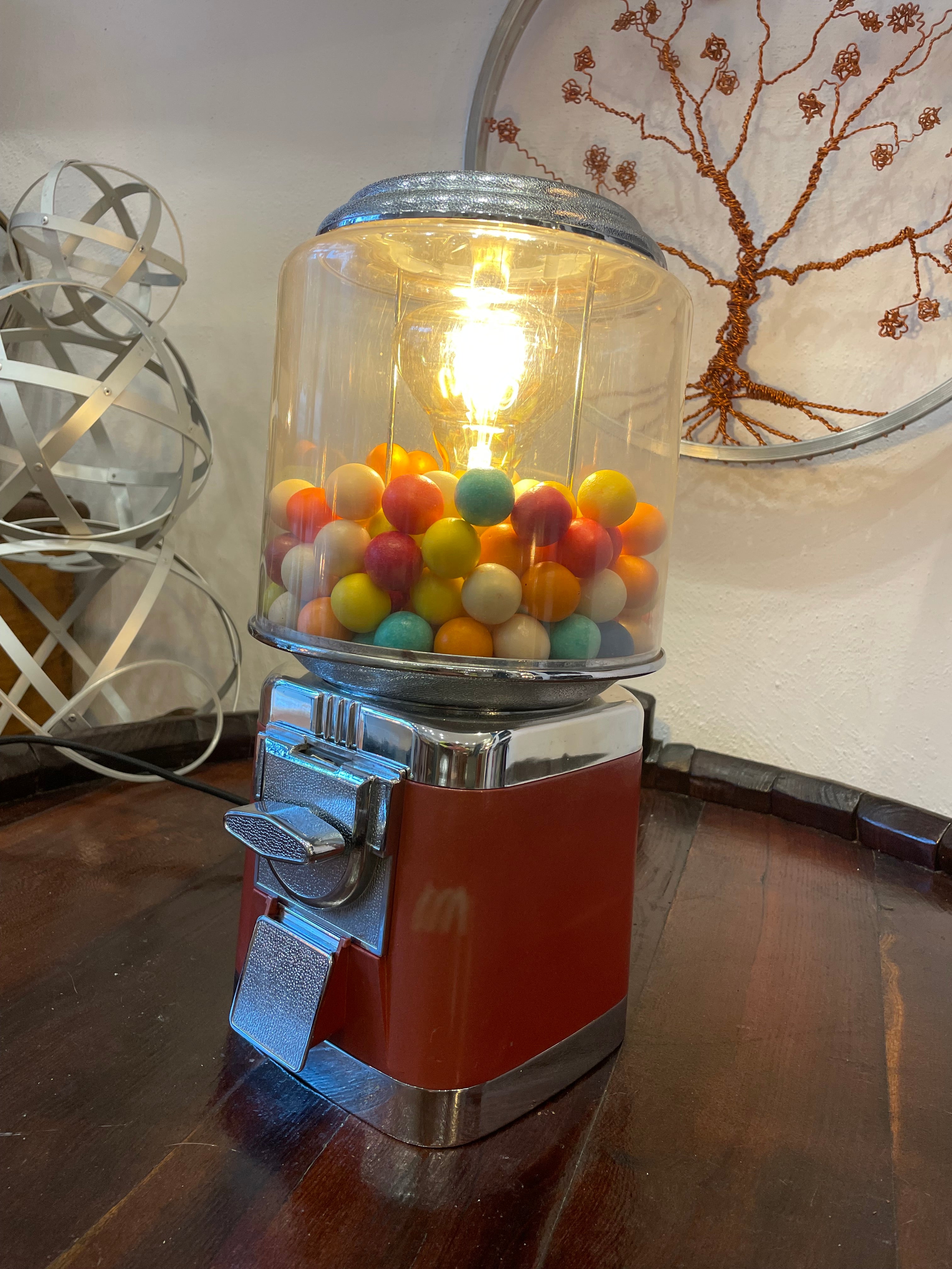 Lampada touch distributore caramelle