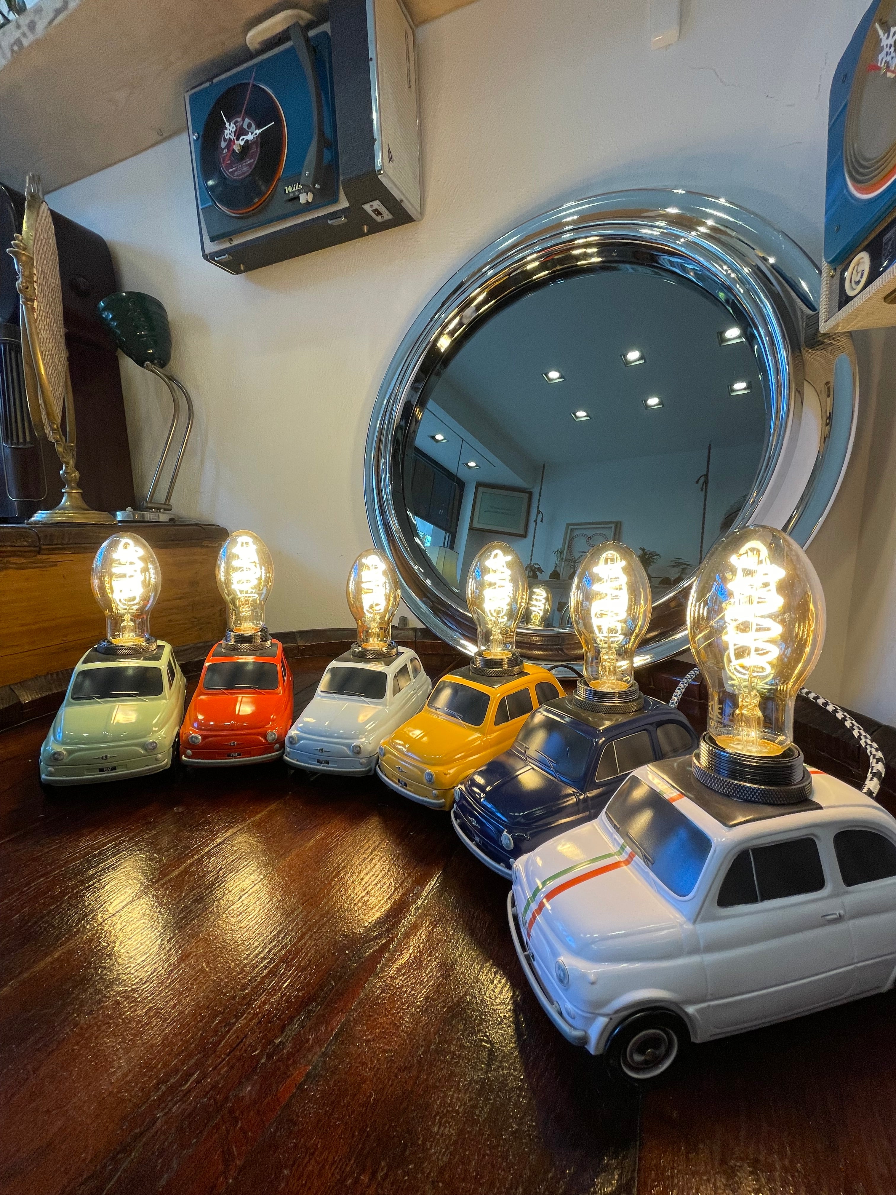 Lampada touch Fiat 500