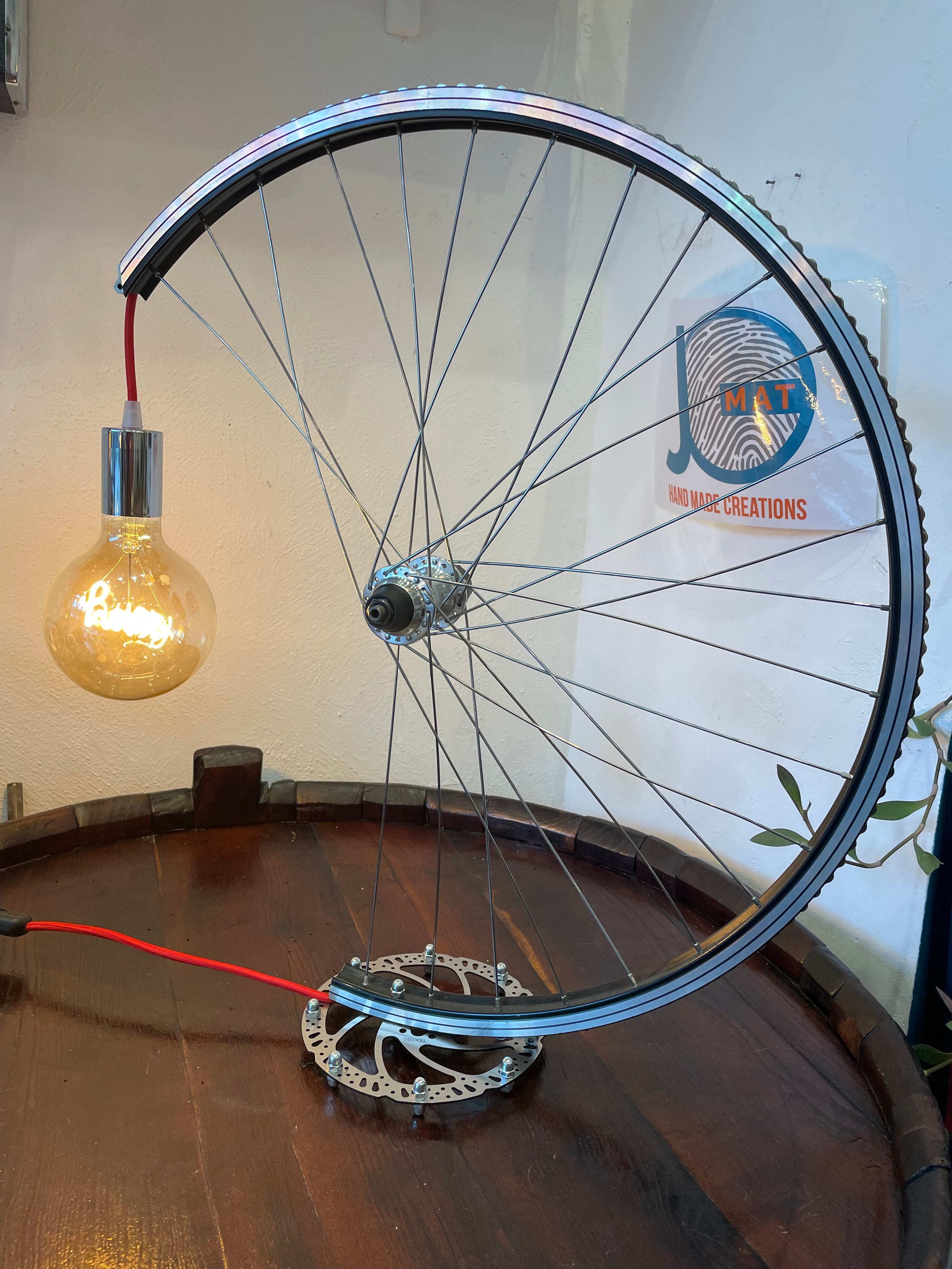 Lampada ruota bicicletta