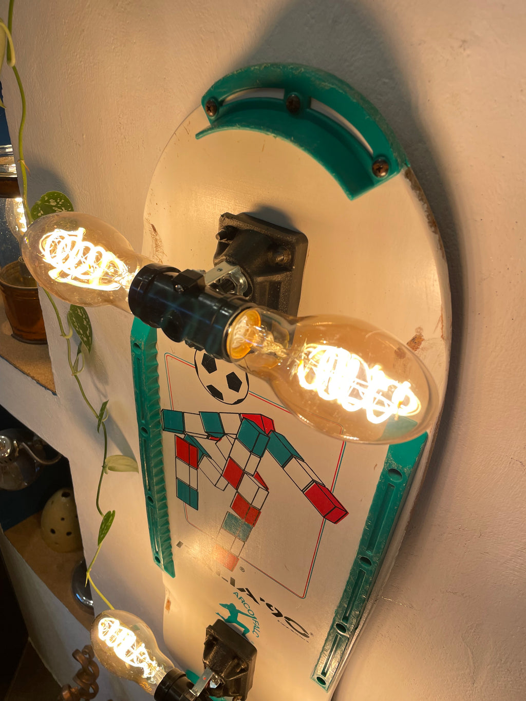 Lampada Skate Italia ‘90 da parete