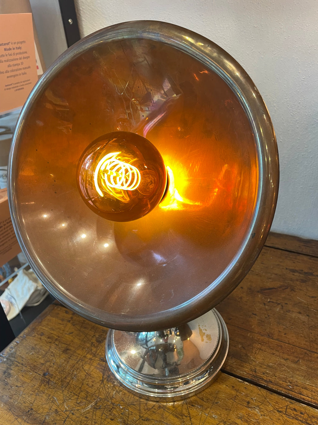 Lampada da stufa elettrica Vintage