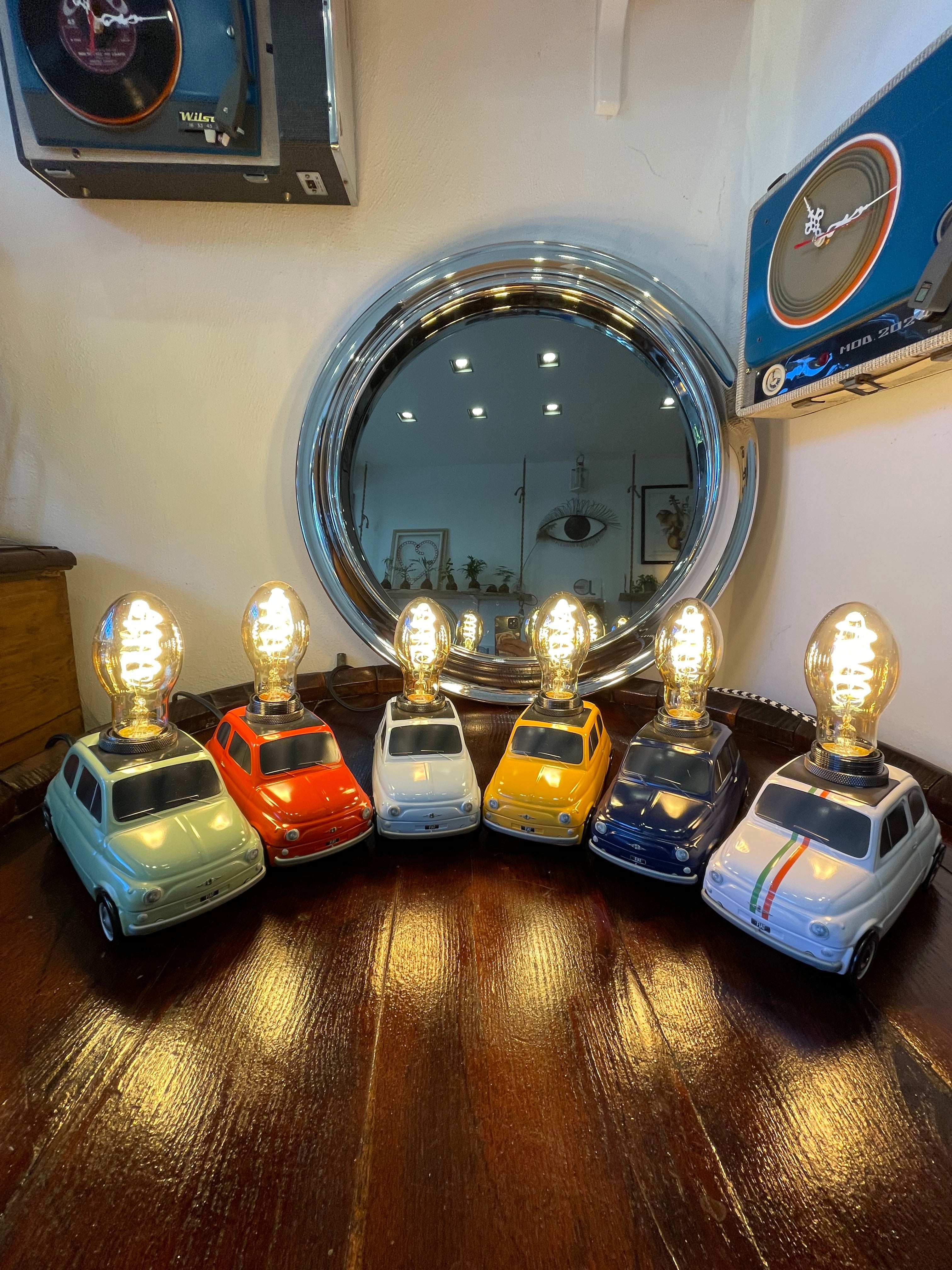 Lampada touch Fiat 500