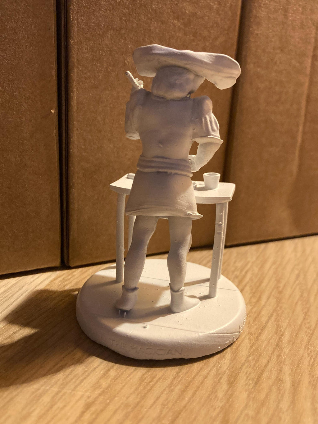 Miniatura Bagatto arcano maggiore tarocchi da dipingere (mini 3D) - Major Arcana Magician Figurine to Paint (mini 3D)