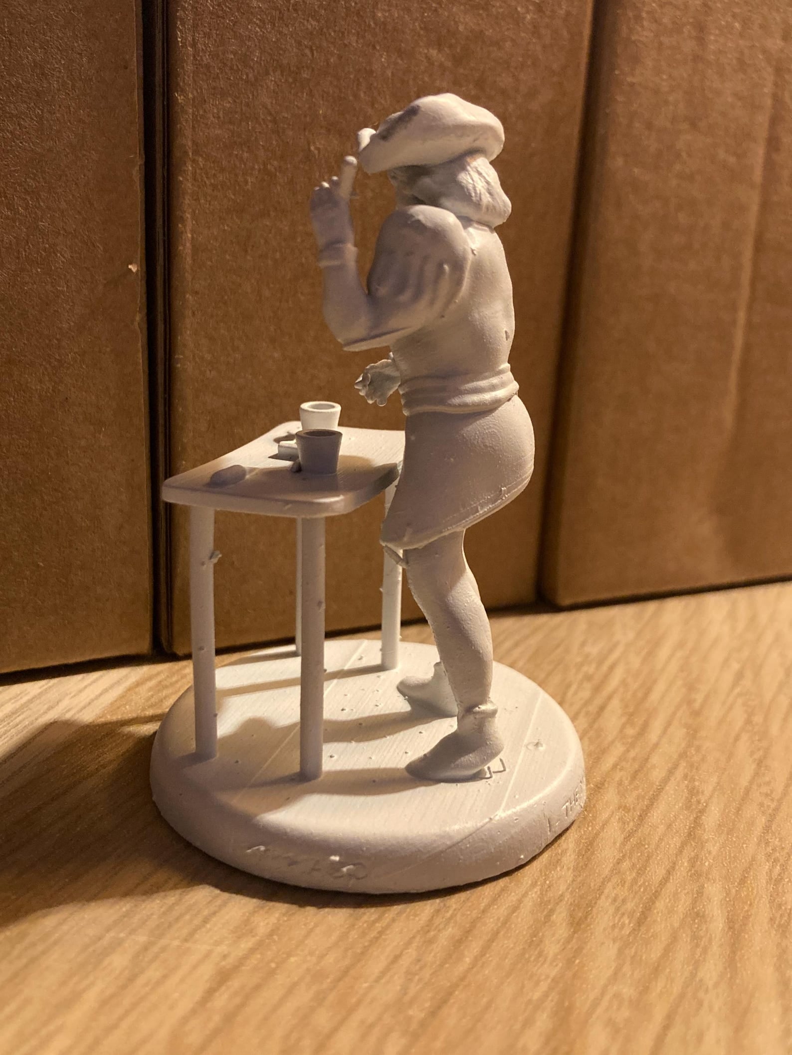 Miniatura Bagatto arcano maggiore tarocchi da dipingere (mini 3D) - Major Arcana Magician Figurine to Paint (mini 3D)