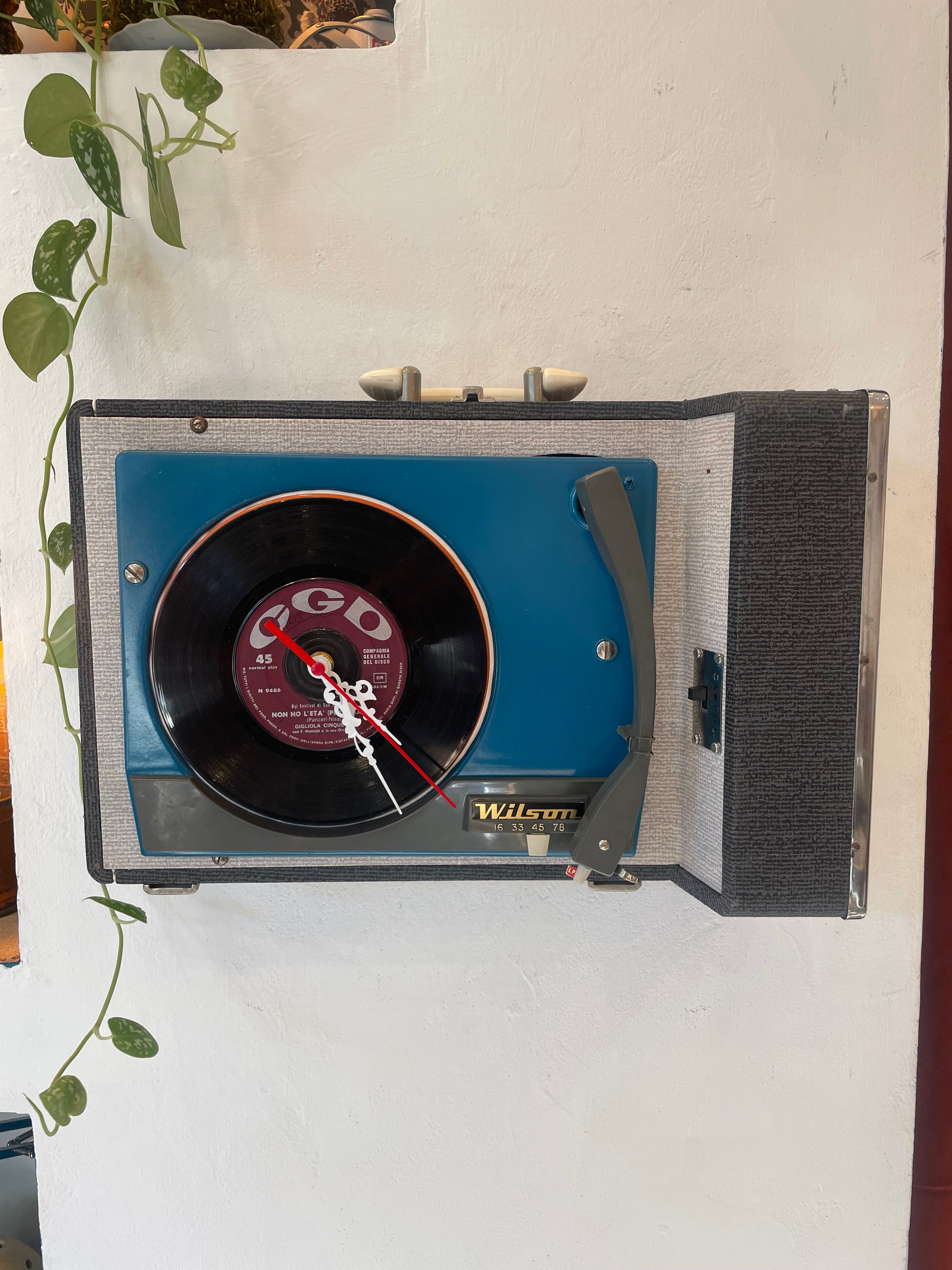 Orologio Fonovaligia Anni ‘60 Wilson - Pezzo Unico