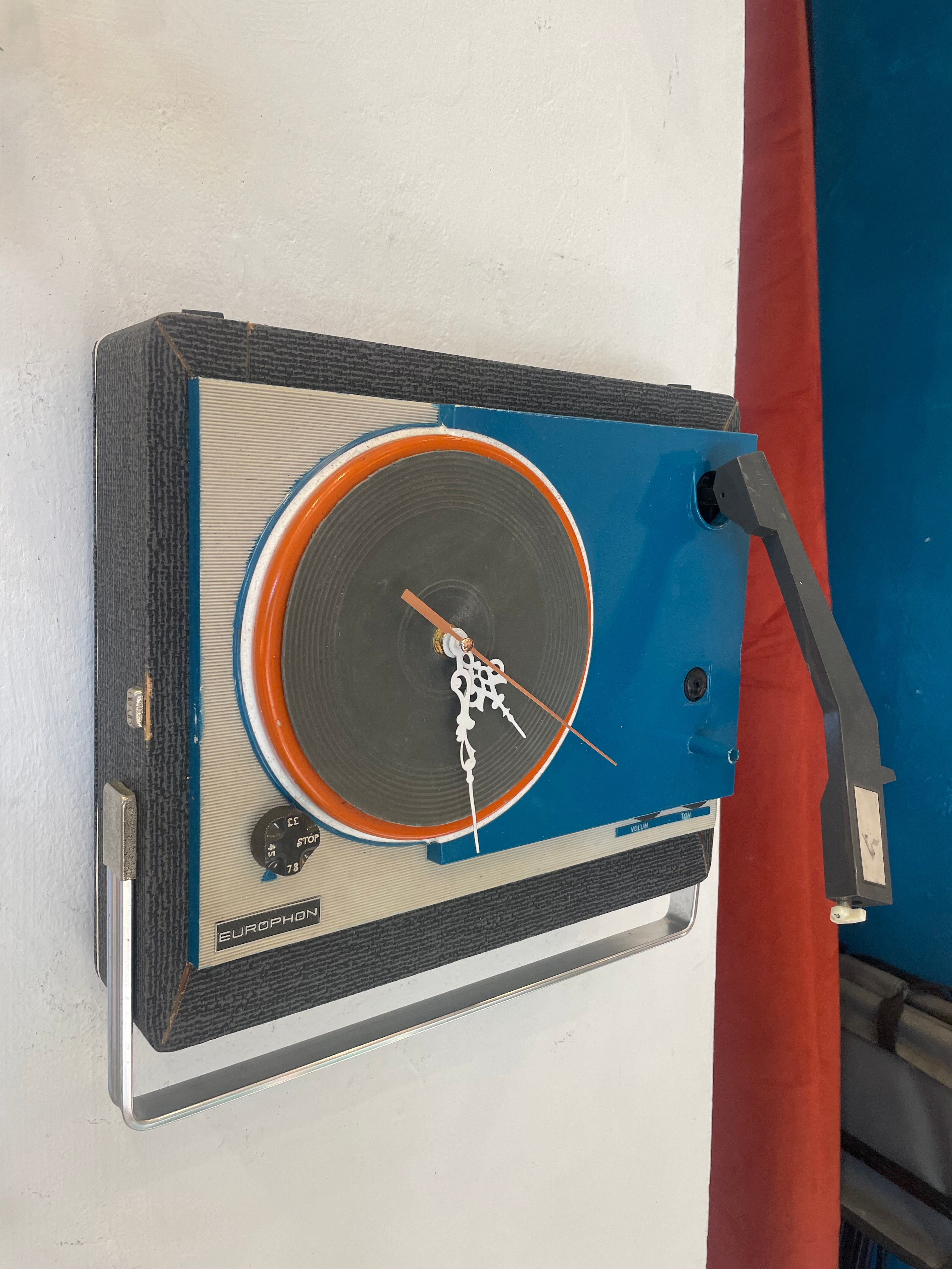 Orologio Fonovaligia Anni ‘60 Europhon - Pezzo Unico