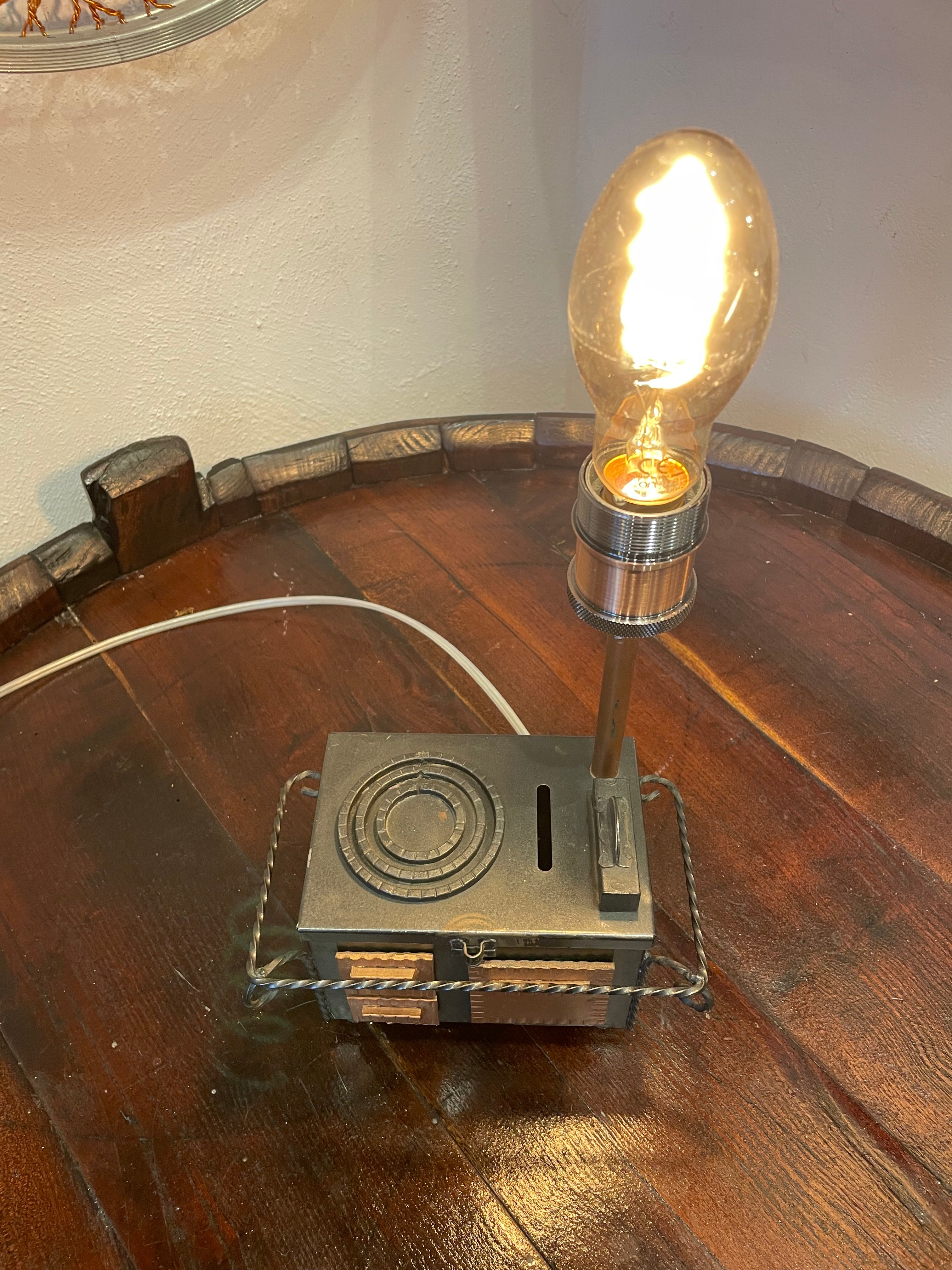 Lampada touch salvadanaio stufa economica