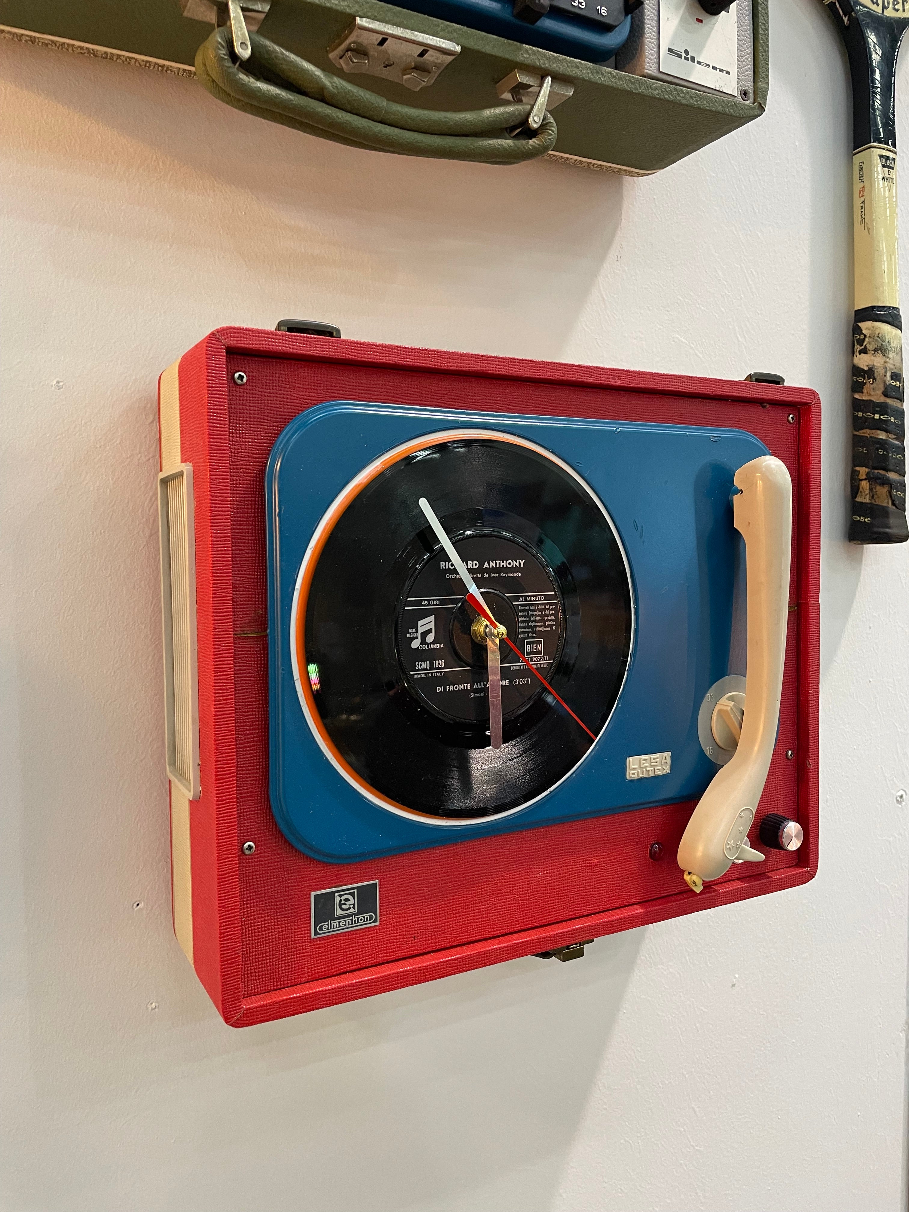 Orologio Fonovaligia Anni ‘60 Lesa Gutex - Pezzo Unico