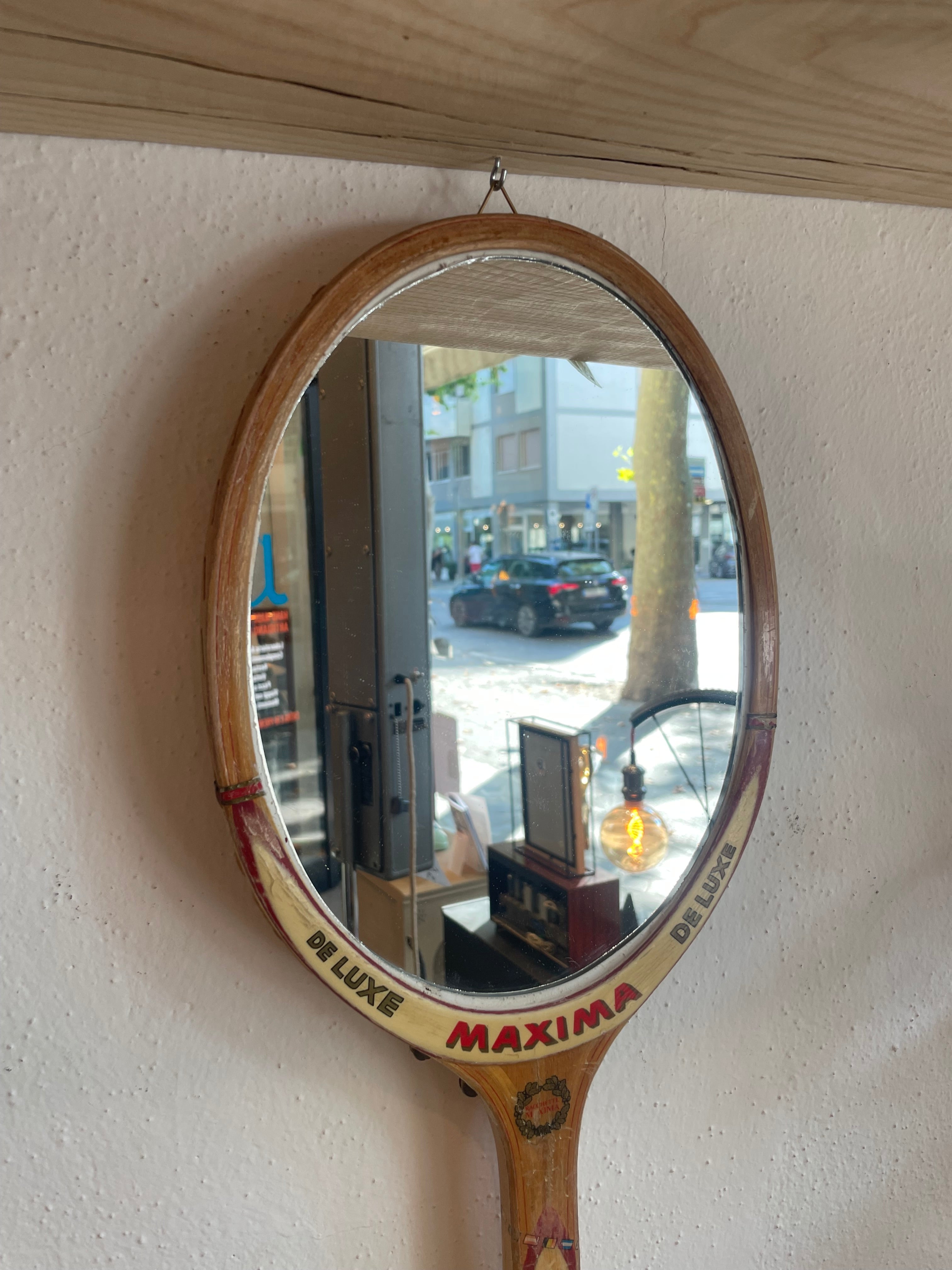 Specchio racchetta tennis Vintage Maxima De Luxe