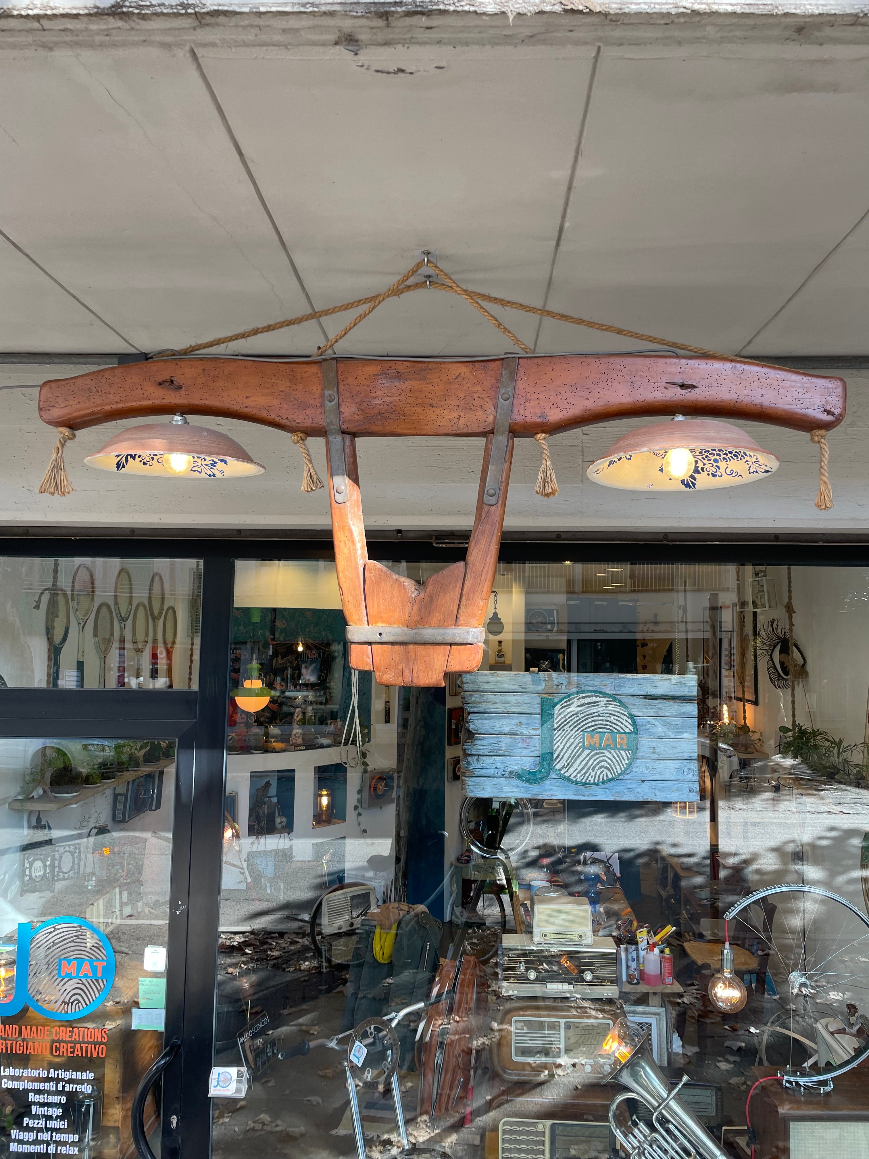 Lampadario Grande Giogo Romagnolo