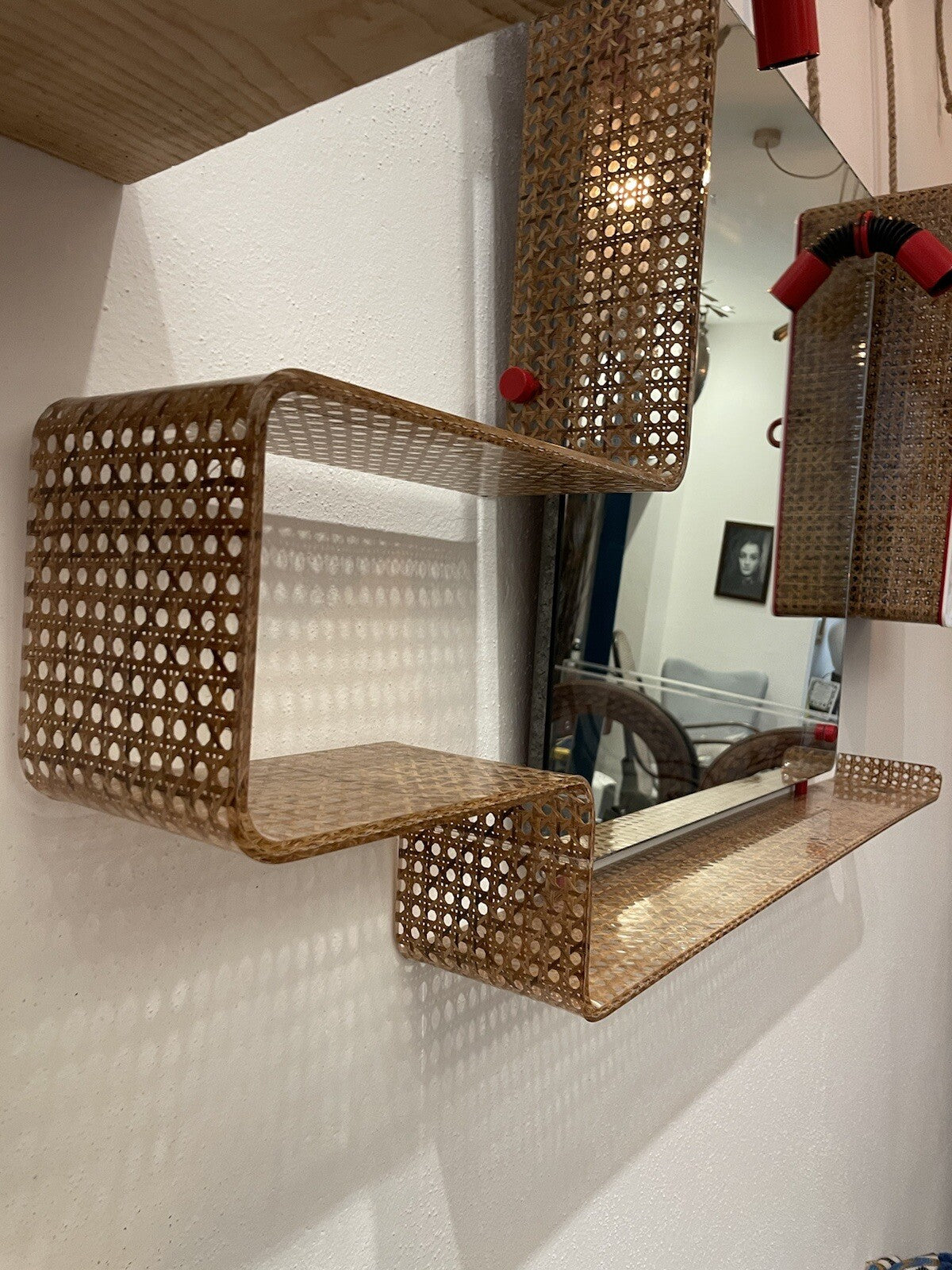 Arredamento completo bagno specchiera anni ‘70