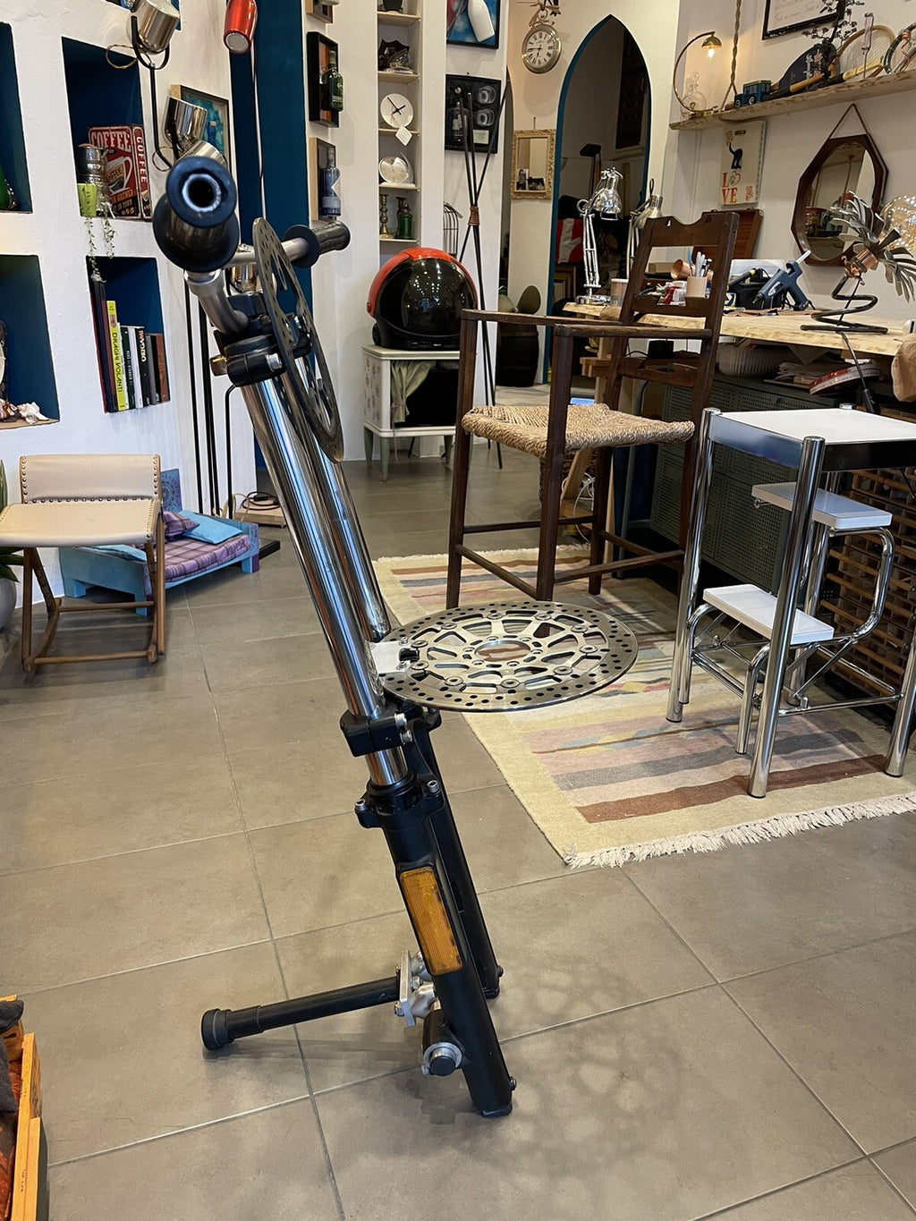 Sgabello Forcella BMW GS 100 Parigi Dakar