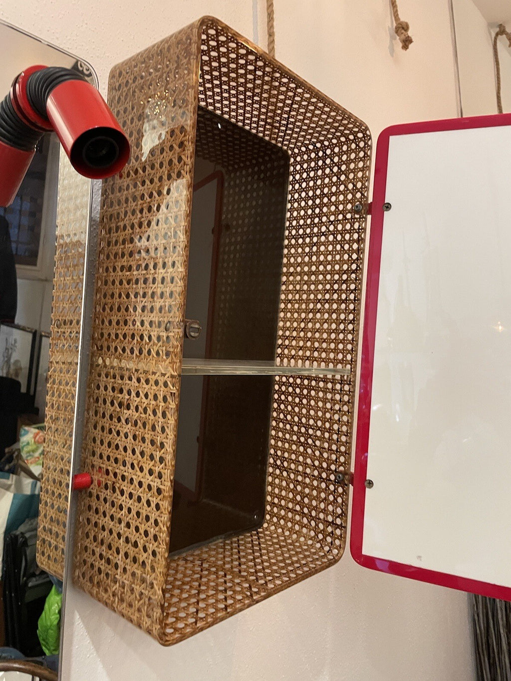 Arredamento completo bagno specchiera anni ‘70