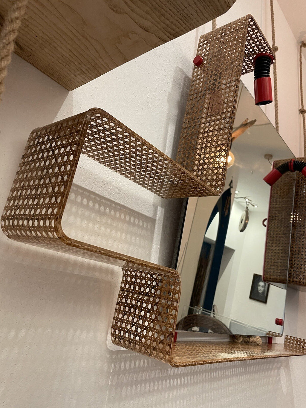 Arredamento completo bagno specchiera anni ‘70