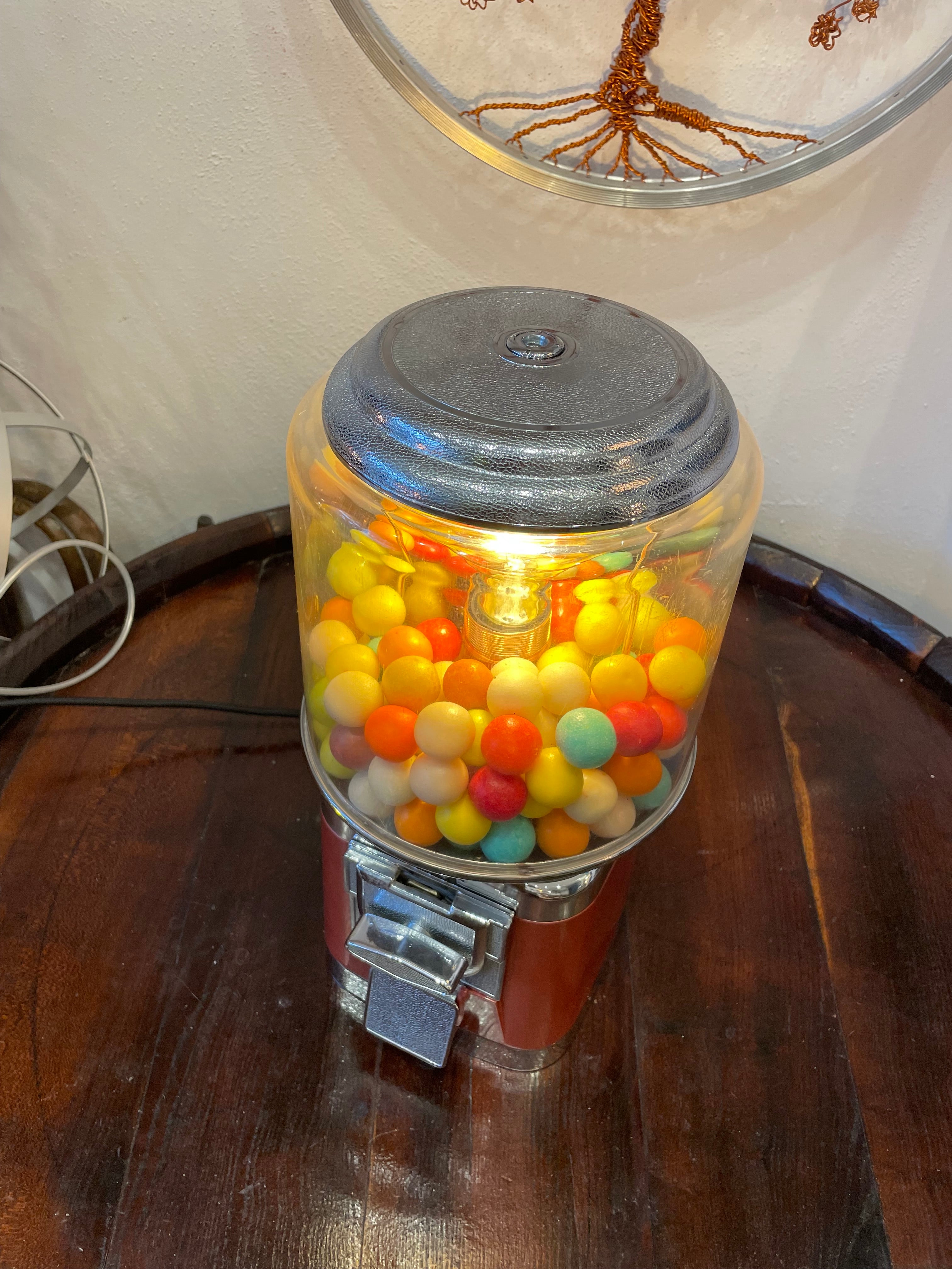 Lampada touch distributore caramelle