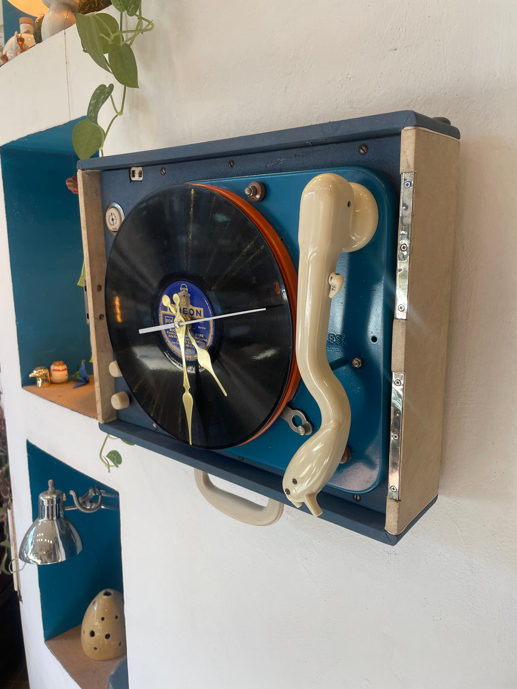 Orologio Fonovaligia Anni ‘60 Lesa 78 giri - Pezzo Unico