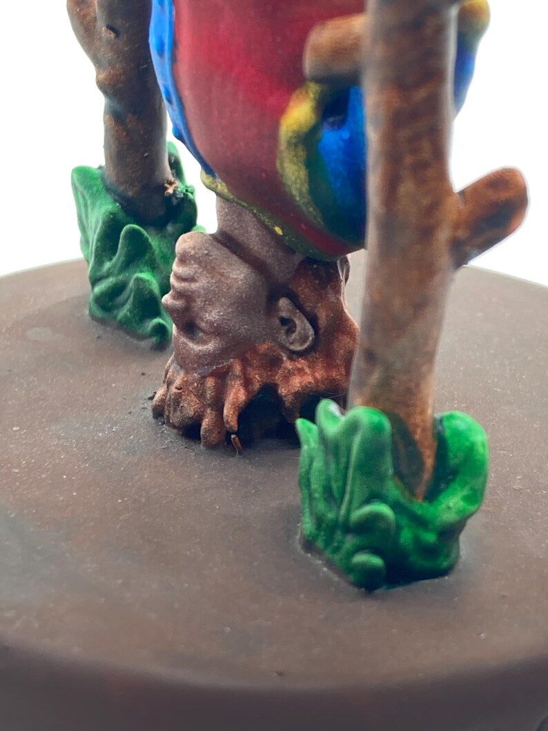 Statuina Appeso arcano maggiore XII tarocchi dipinta a mano - Major Arcana XII Tarot Hanged Man Figurine Hand Painted