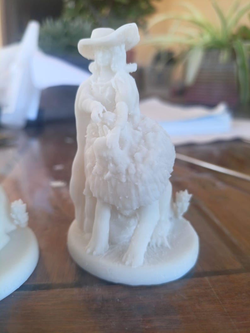 Miniatura La Forza arcano maggiore tarocchi da dipingere (mini 3D) - Major Arcana The Strenght Figurine to Paint (mini 3D)