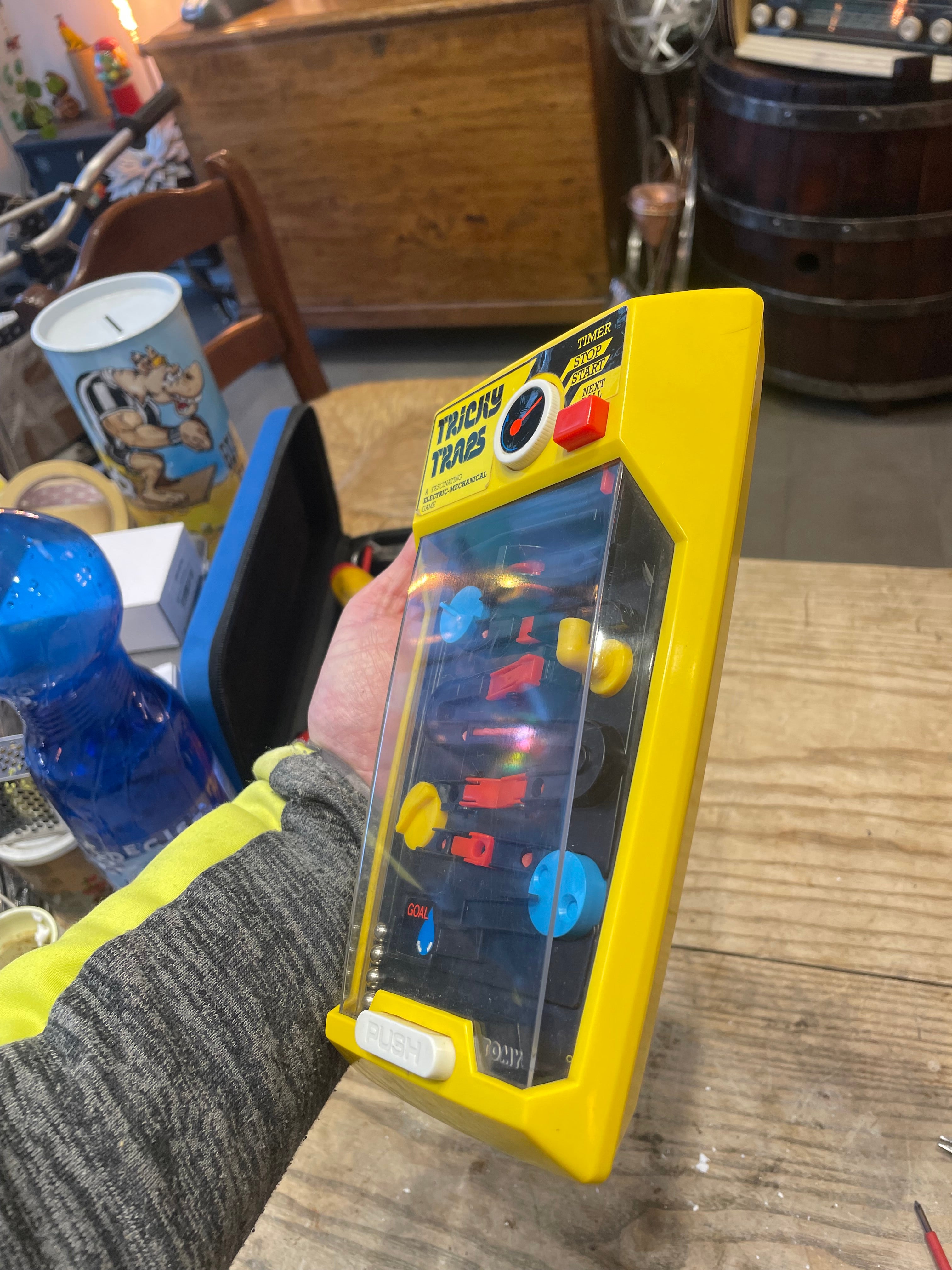 TRICKY TRAPS by TOMY Gioco Vintage Anni 80 in ottime condizioni