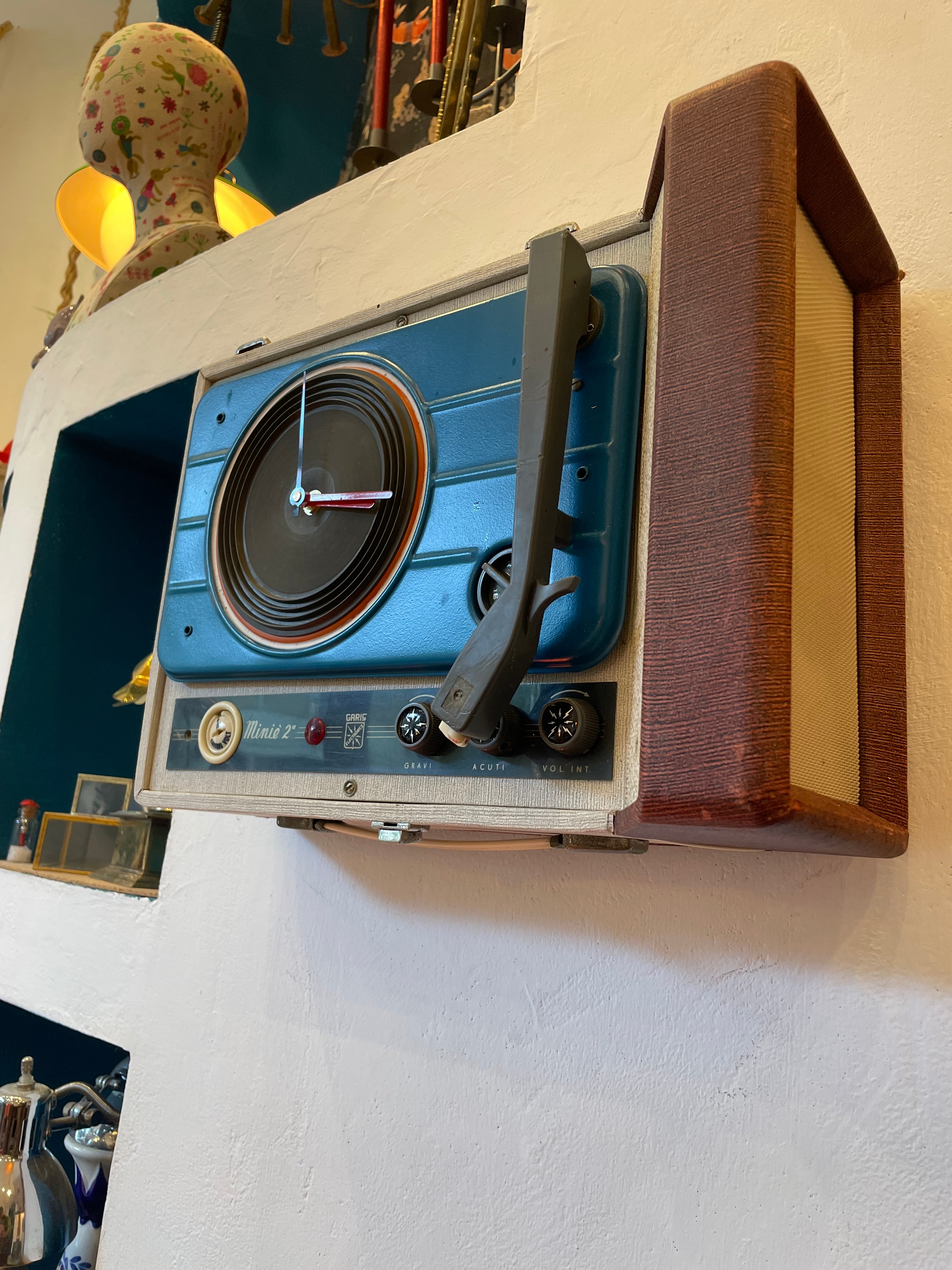 Orologio Fonovaligia Anni ‘60 Garis Miniè 2 - Pezzo Unico