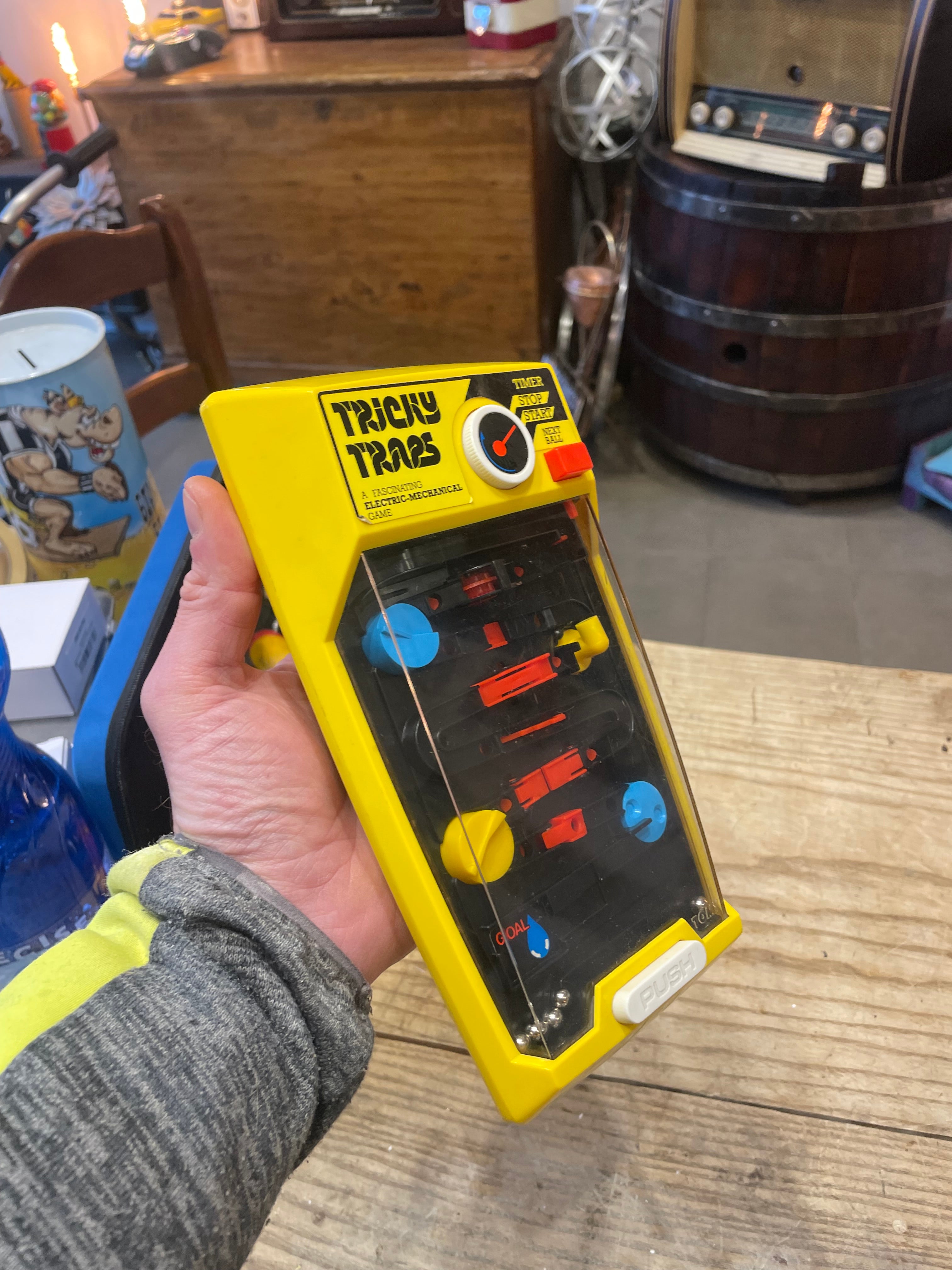 TRICKY TRAPS by TOMY Gioco Vintage Anni 80 in ottime condizioni