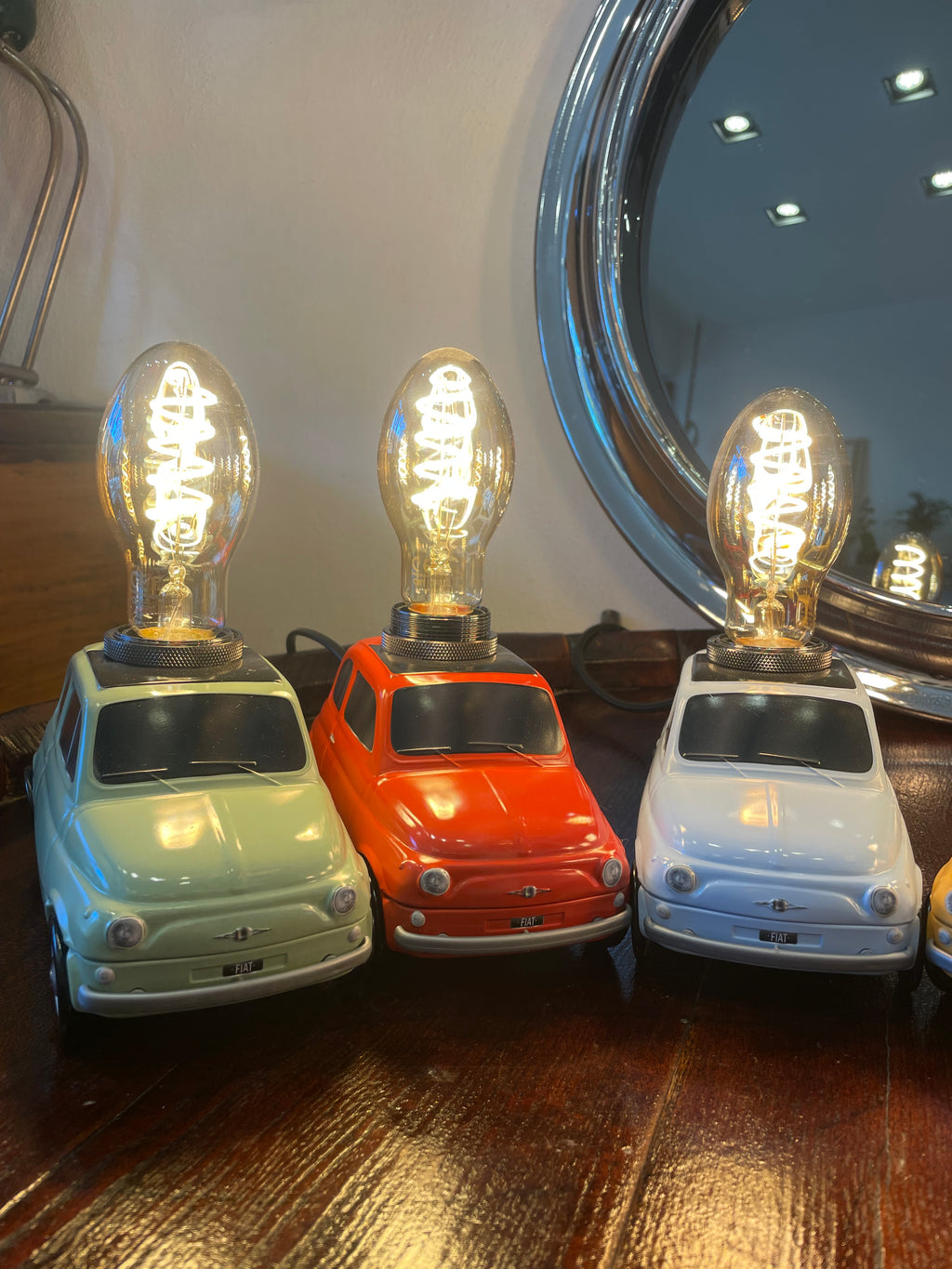Lampada touch Fiat 500