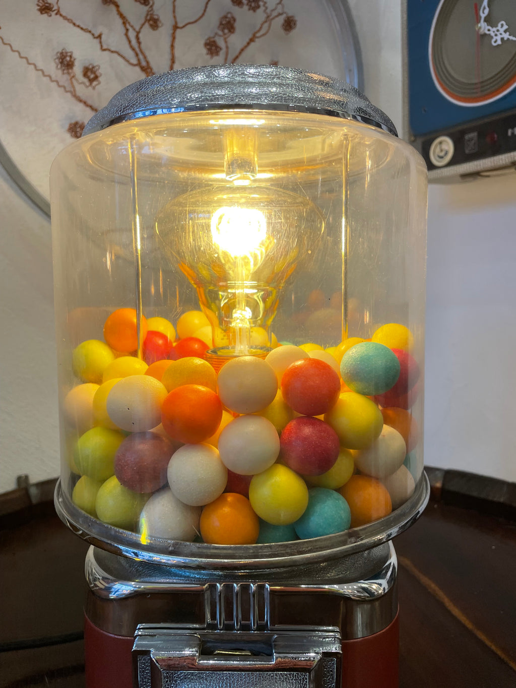 Lampada touch distributore caramelle