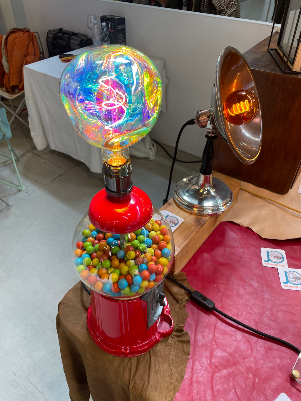 Lampada touch Gumball Machine