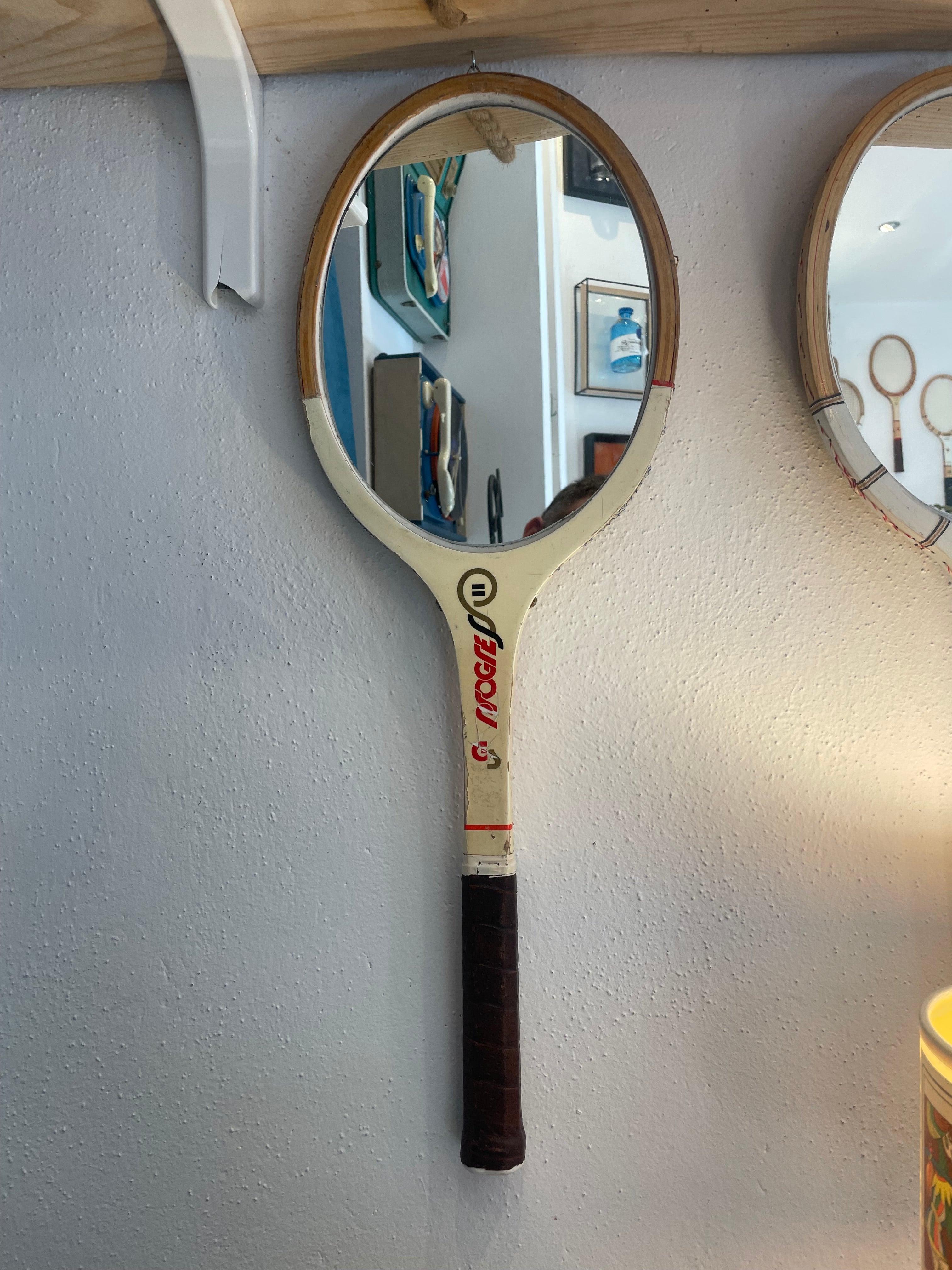 Specchio racchetta tennis Vintage Progress