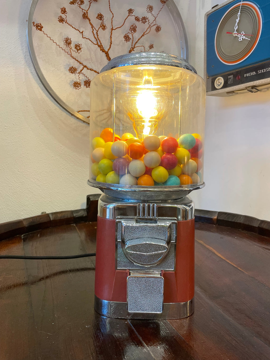 Lampada touch distributore caramelle