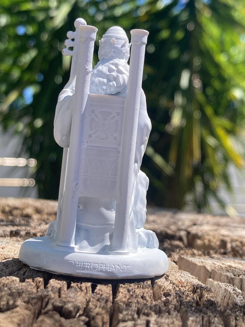 Miniatura Il Papa arcano maggiore tarocchi da dipingere (mini 3D) - Major Arcana The Pope Figurine to Paint (mini 3D)