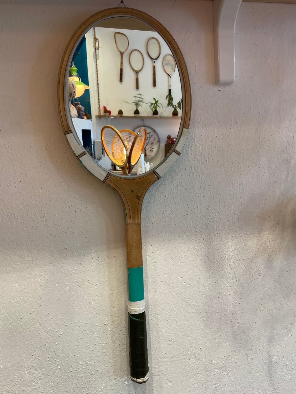 Specchio racchetta tennis vintage