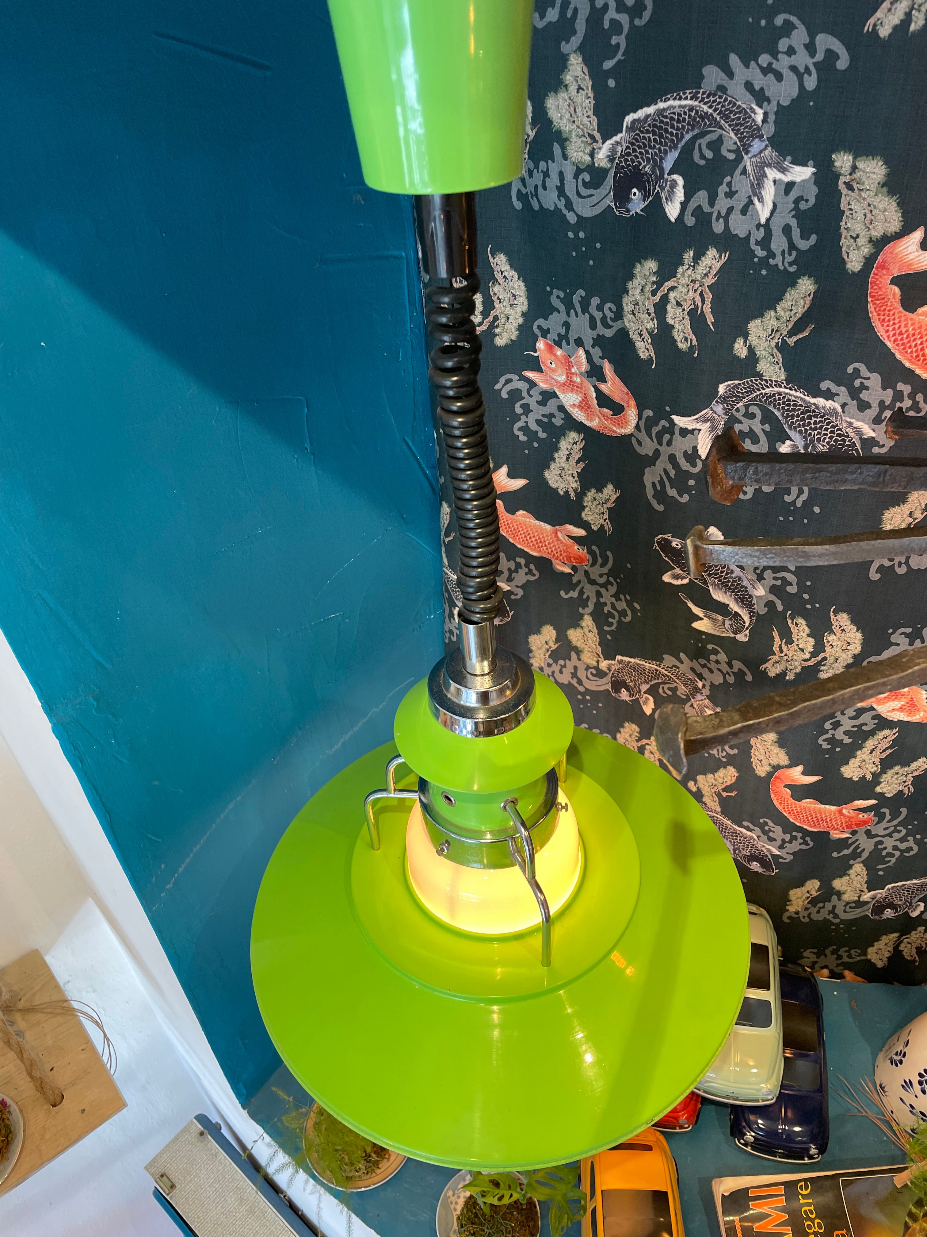 1970s Up and Down Pendant Lamp