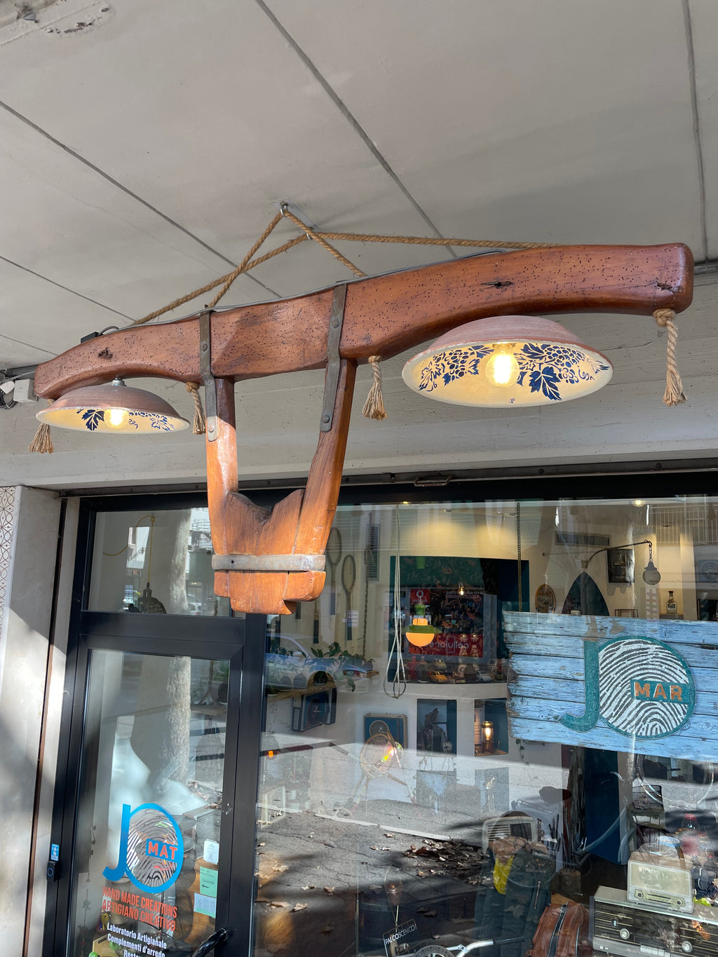 Lampadario Grande Giogo Romagnolo