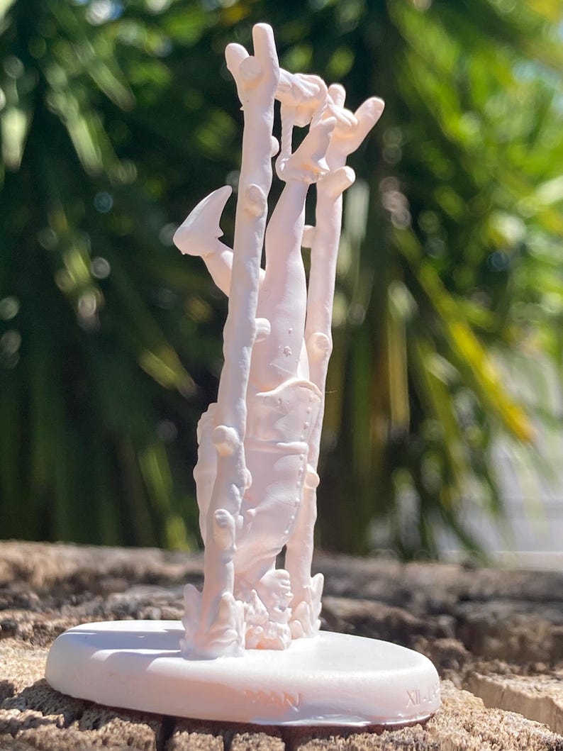 Miniatura L'Appeso arcano maggiore tarocchi da dipingere (mini 3D) - Major Arcana The Hanged Man Figurine to Paint (mini 3D)
