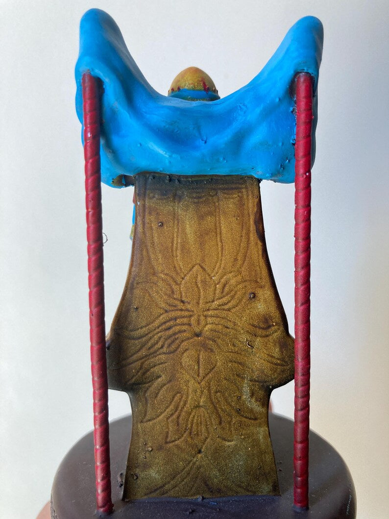 Statuina Papessa arcano maggiore II tarocchi dipinta a mano - Major Arcana II Tarot High Priestess Figurine Hand Painted