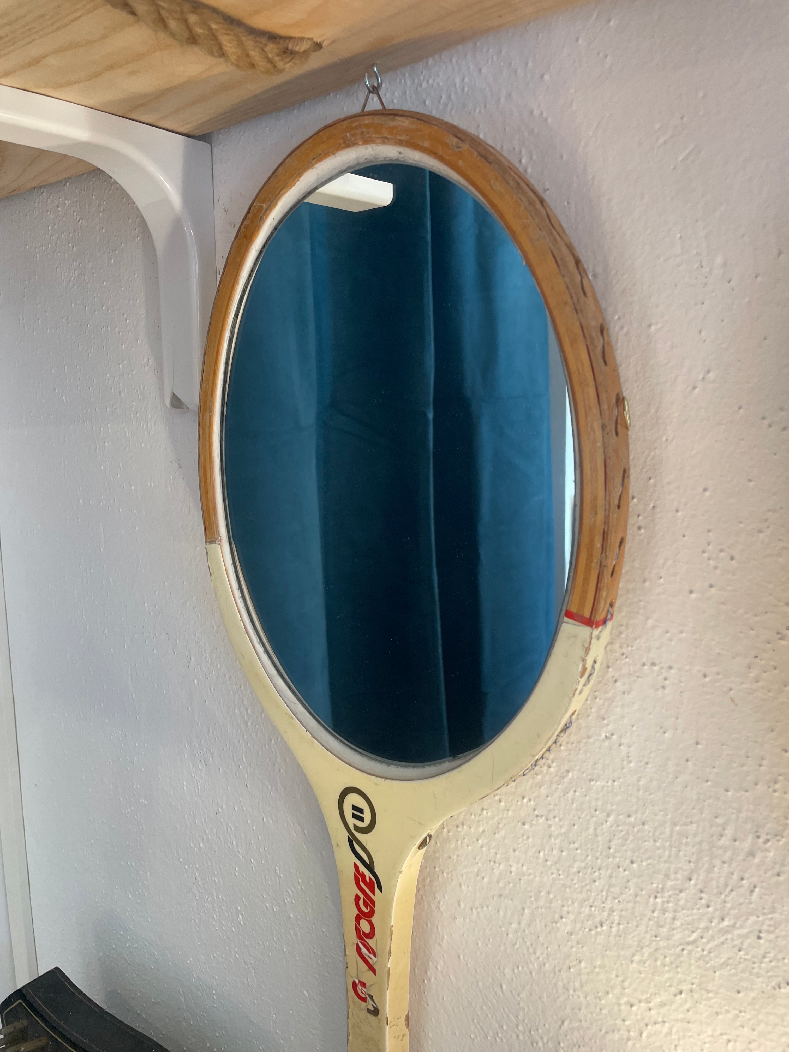 Specchio racchetta tennis Vintage Progress