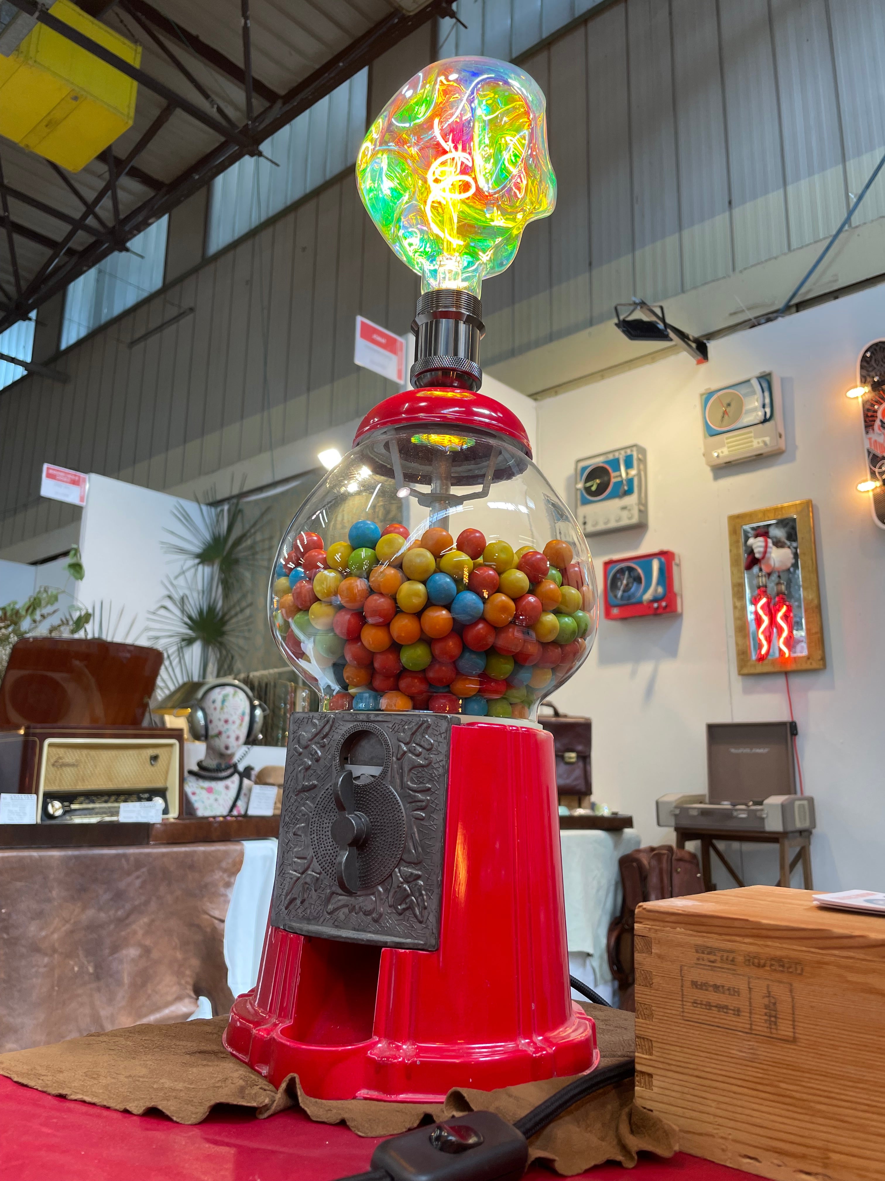 Lampada touch Gumball Machine
