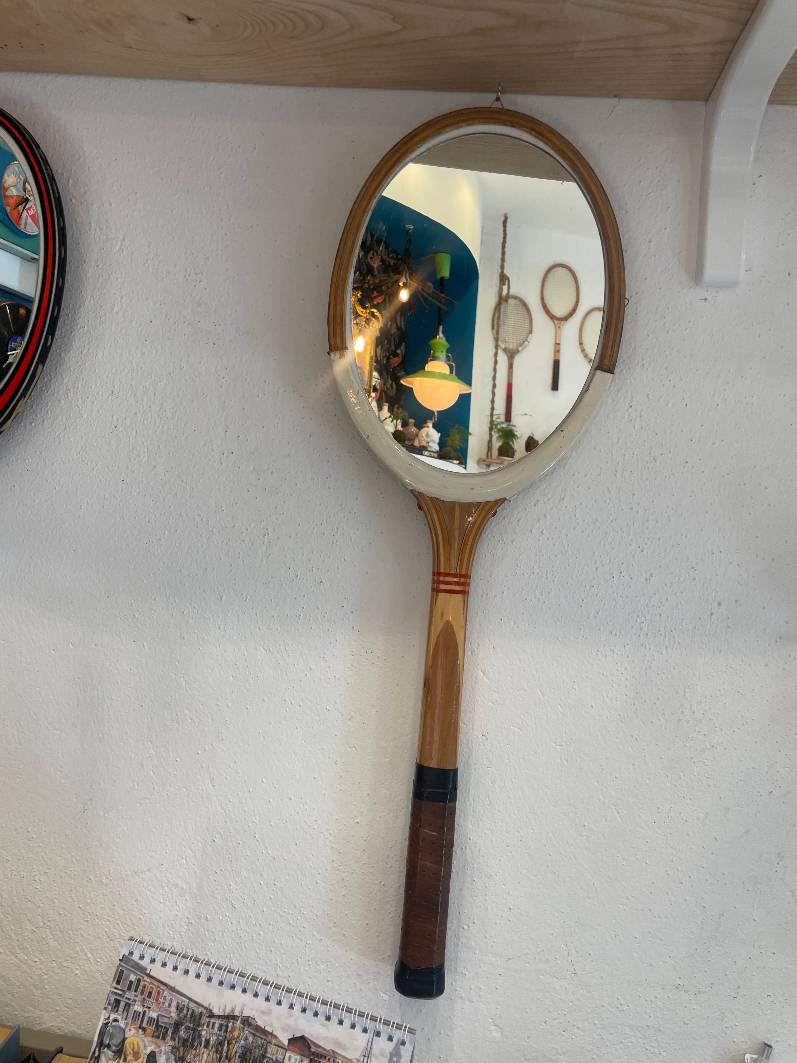 Specchio racchetta tennis Vintage