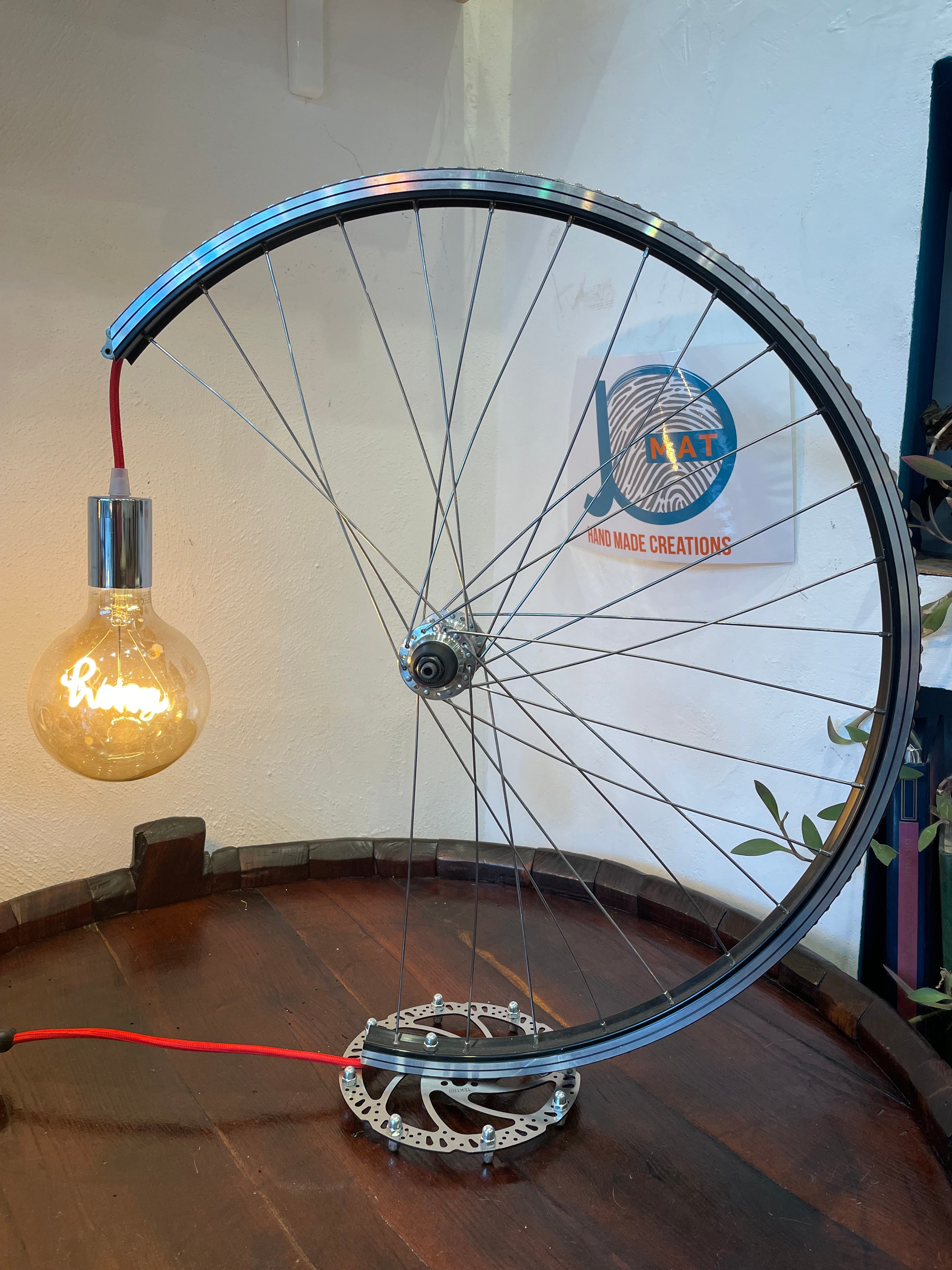 Lampada ruota bicicletta