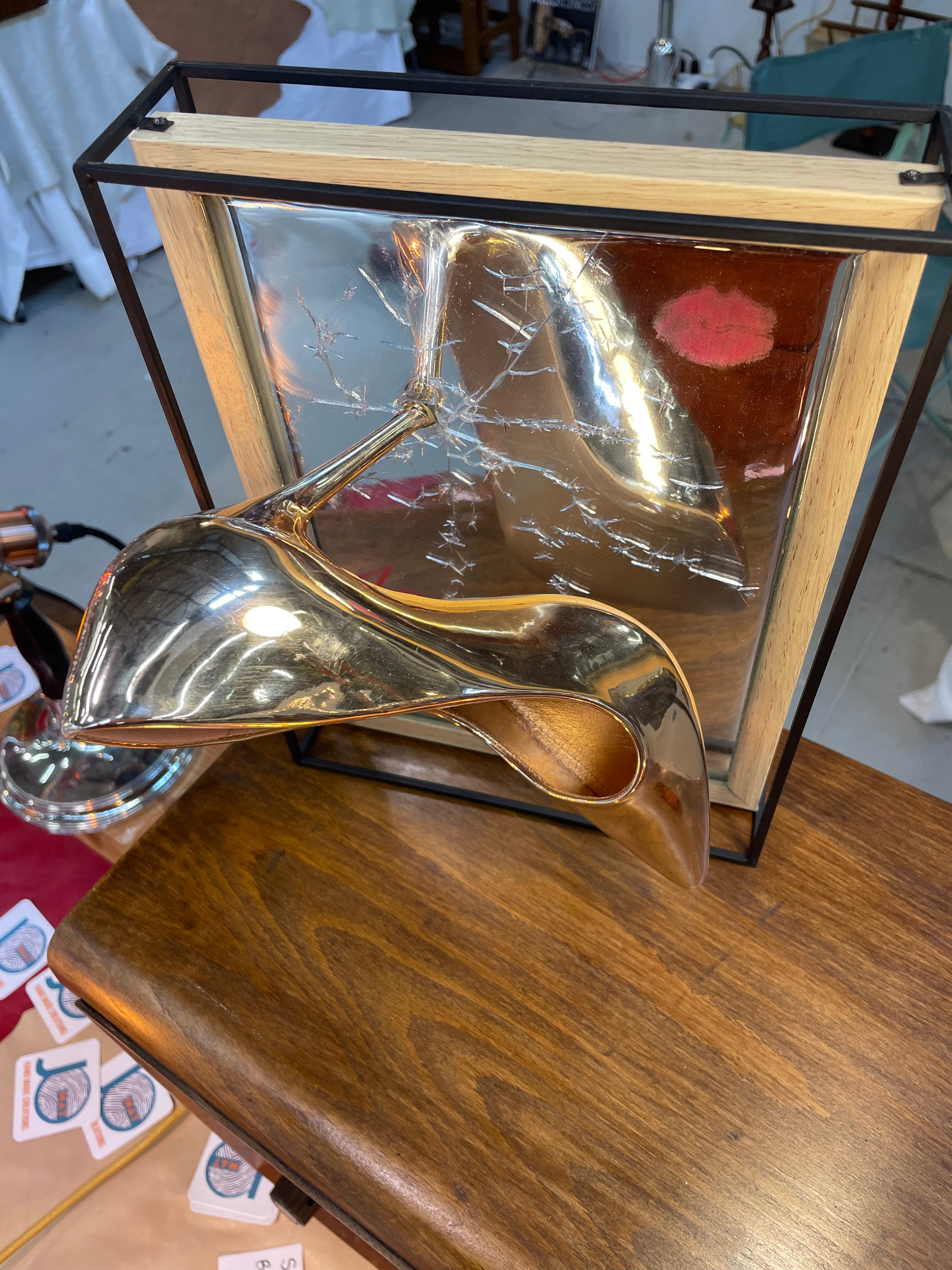 Quadro scultoreo Adios