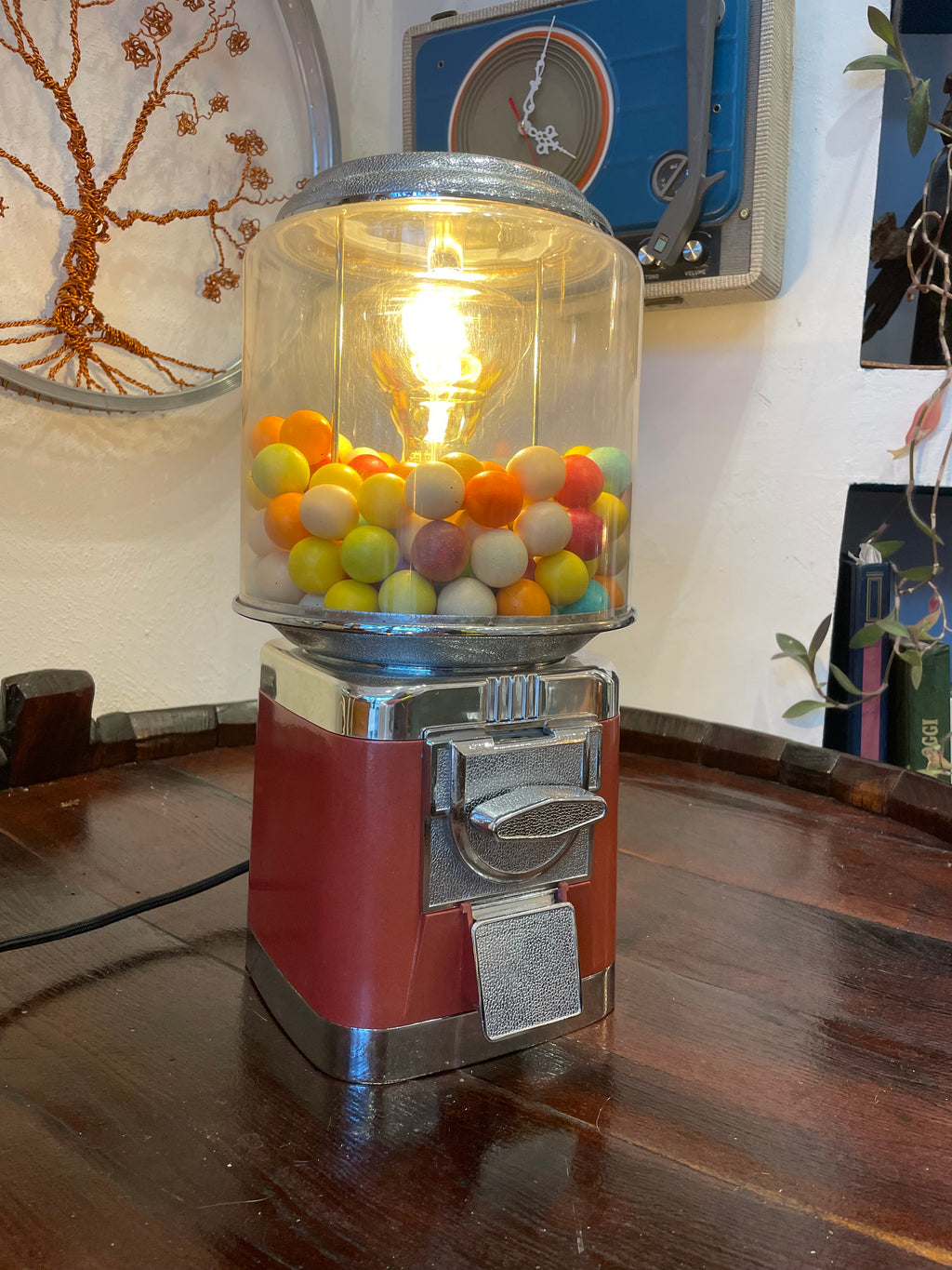 Lampada touch distributore caramelle