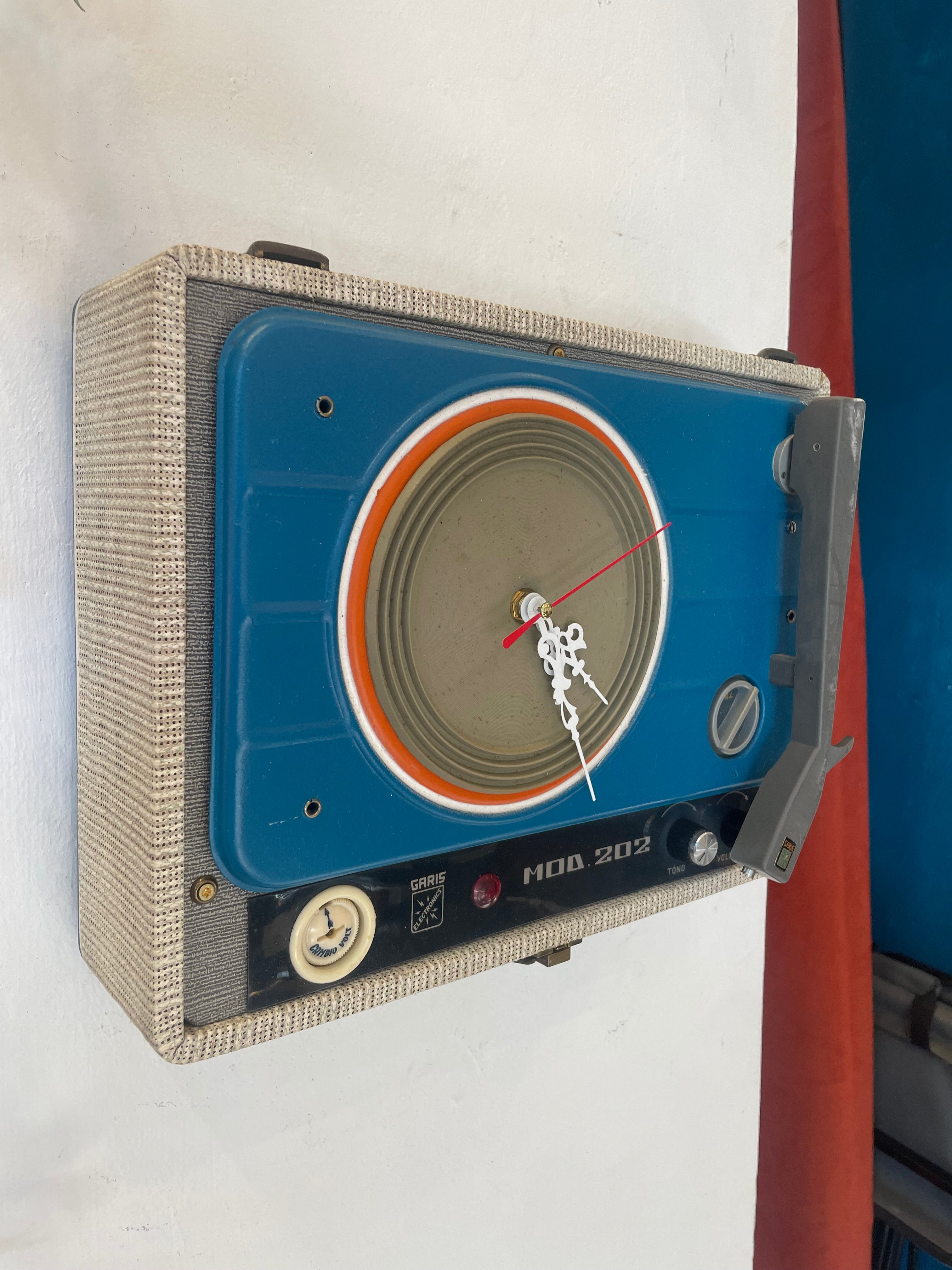 Orologio Fonovaligia Anni ‘60 Garis 202 - Pezzo Unico