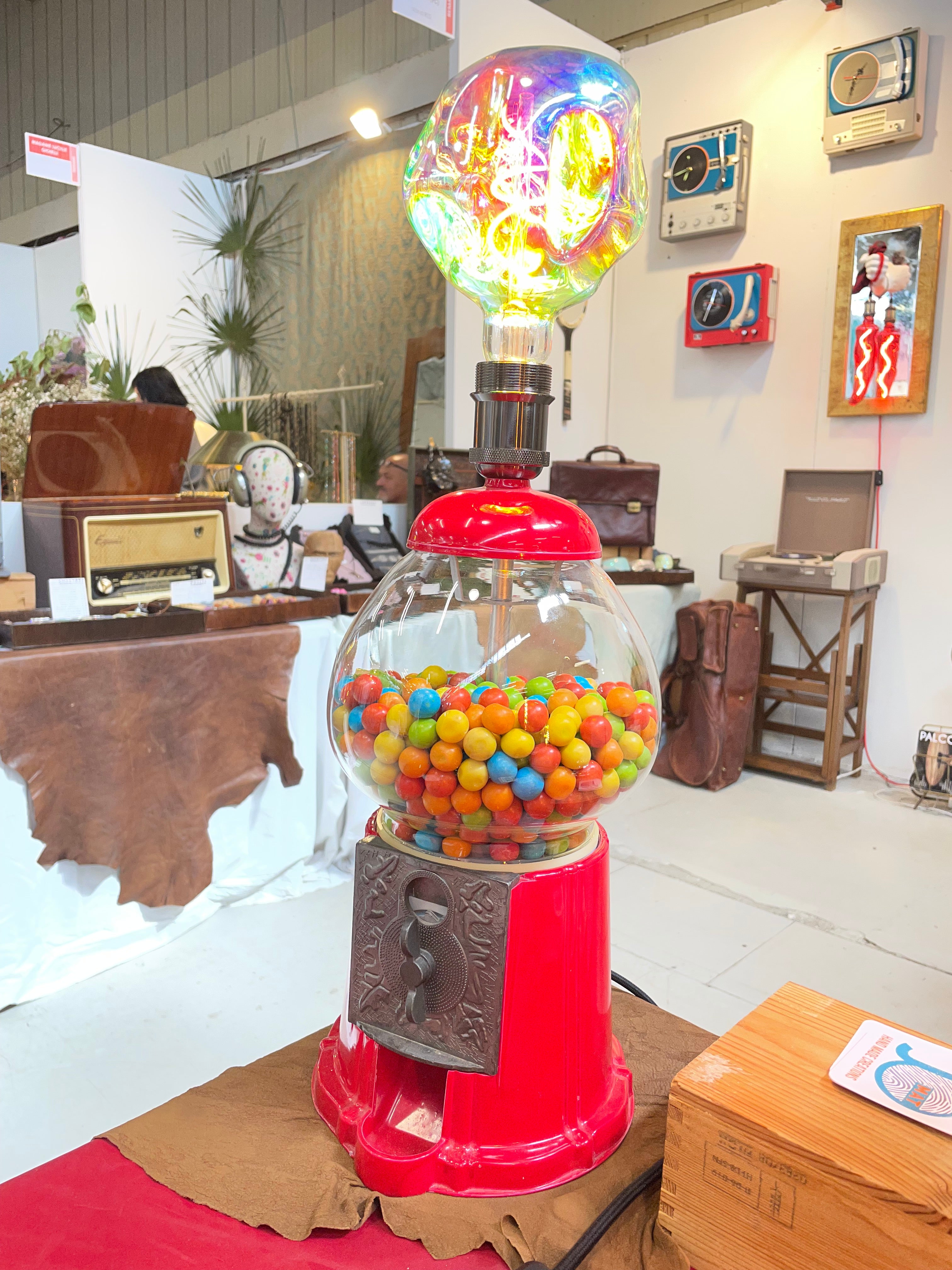 Lampada touch Gumball Machine